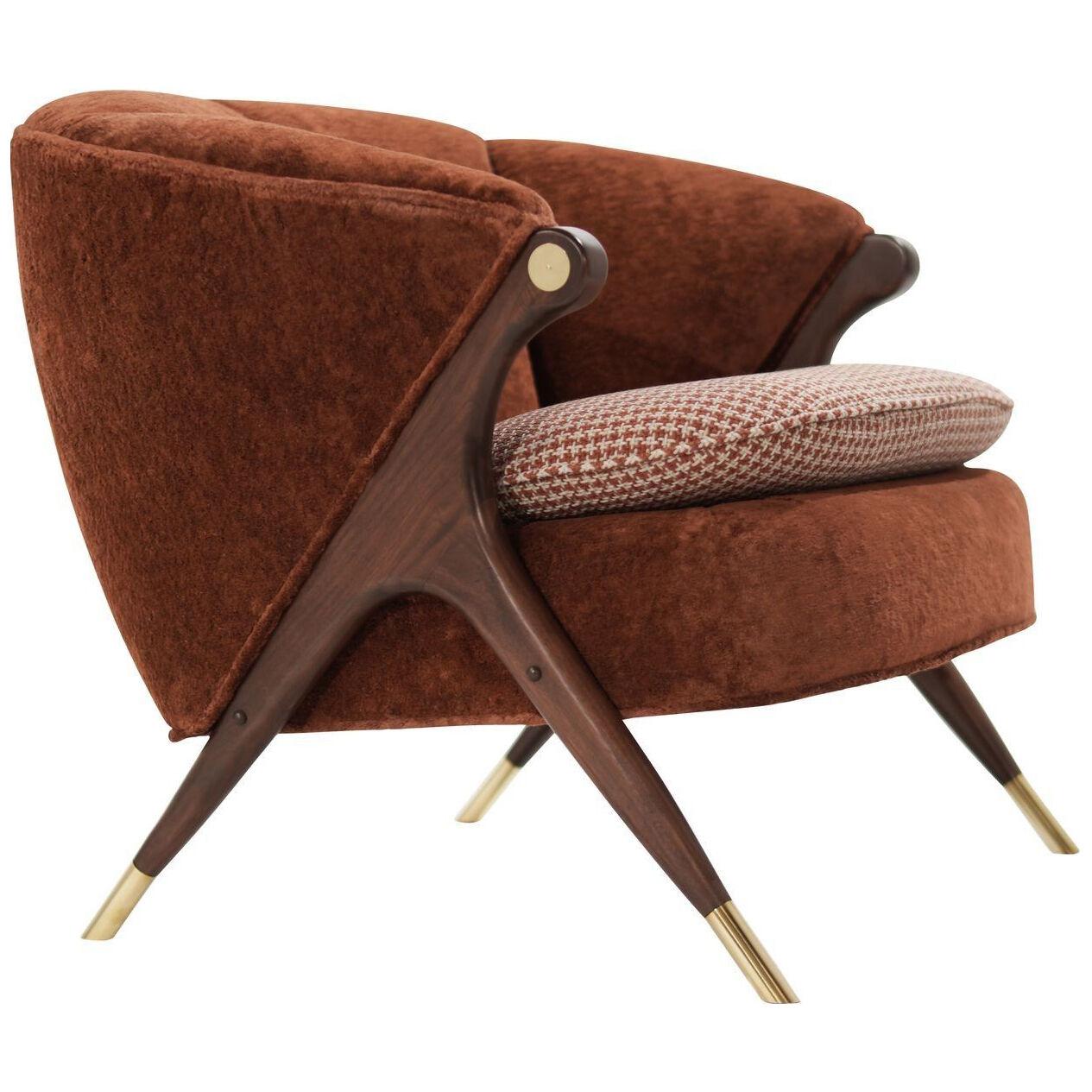 Modernist Karpen of California Lounge Chair, C. 1950s