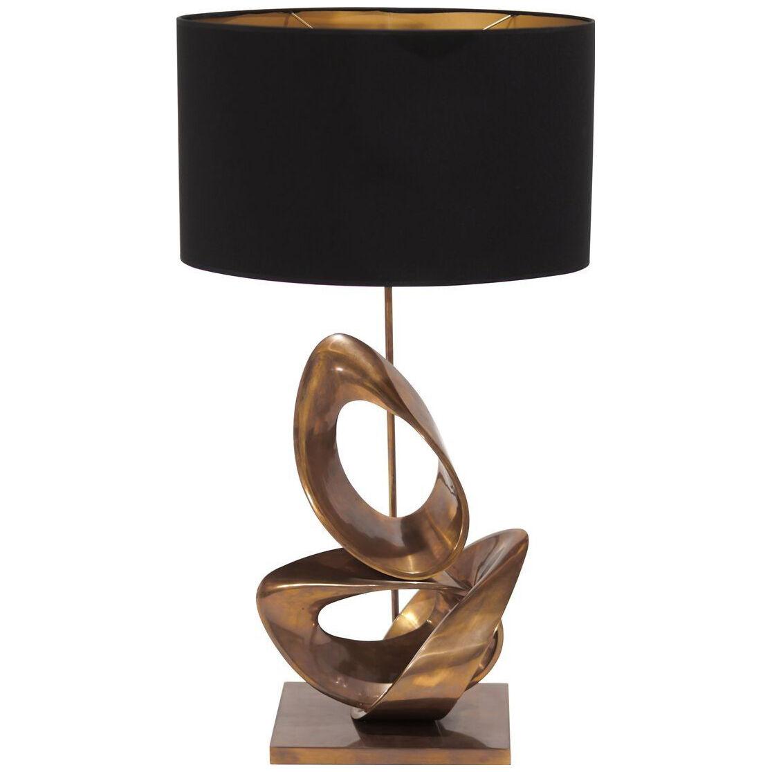 Cast Bronze "The Knot" Table Lamp