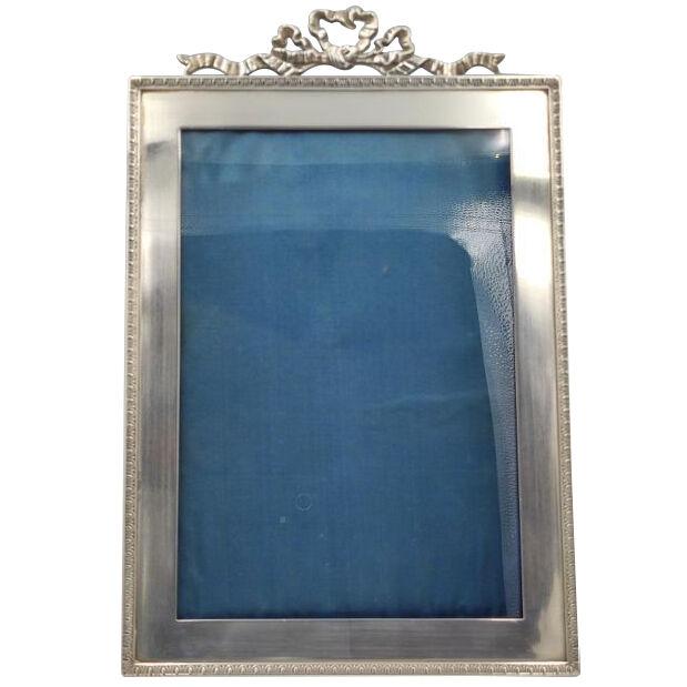 George V period silver photo frame