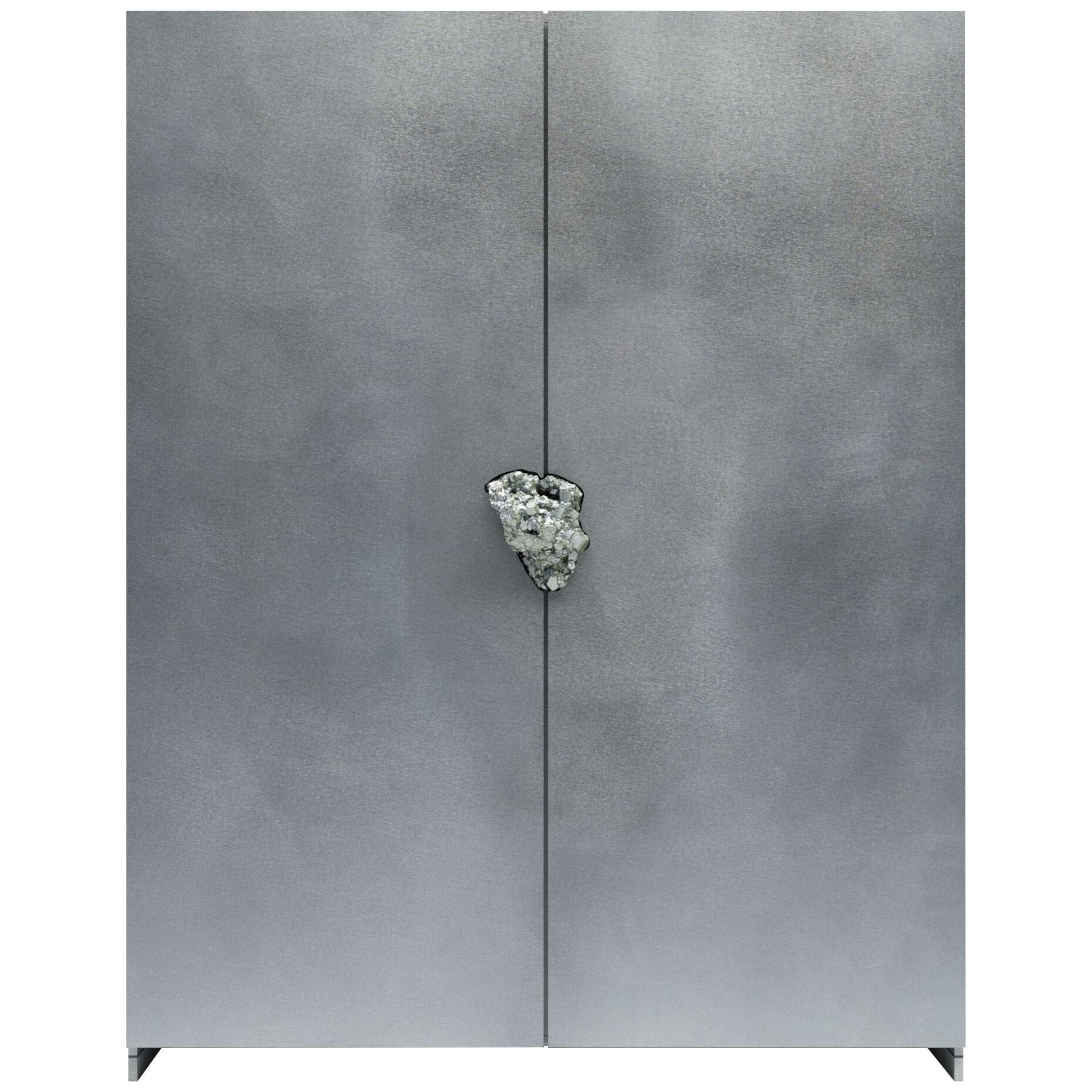 Cabinet with stone (Pyrite)