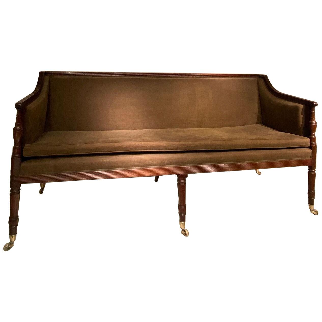 A Regency mahogany Sofa