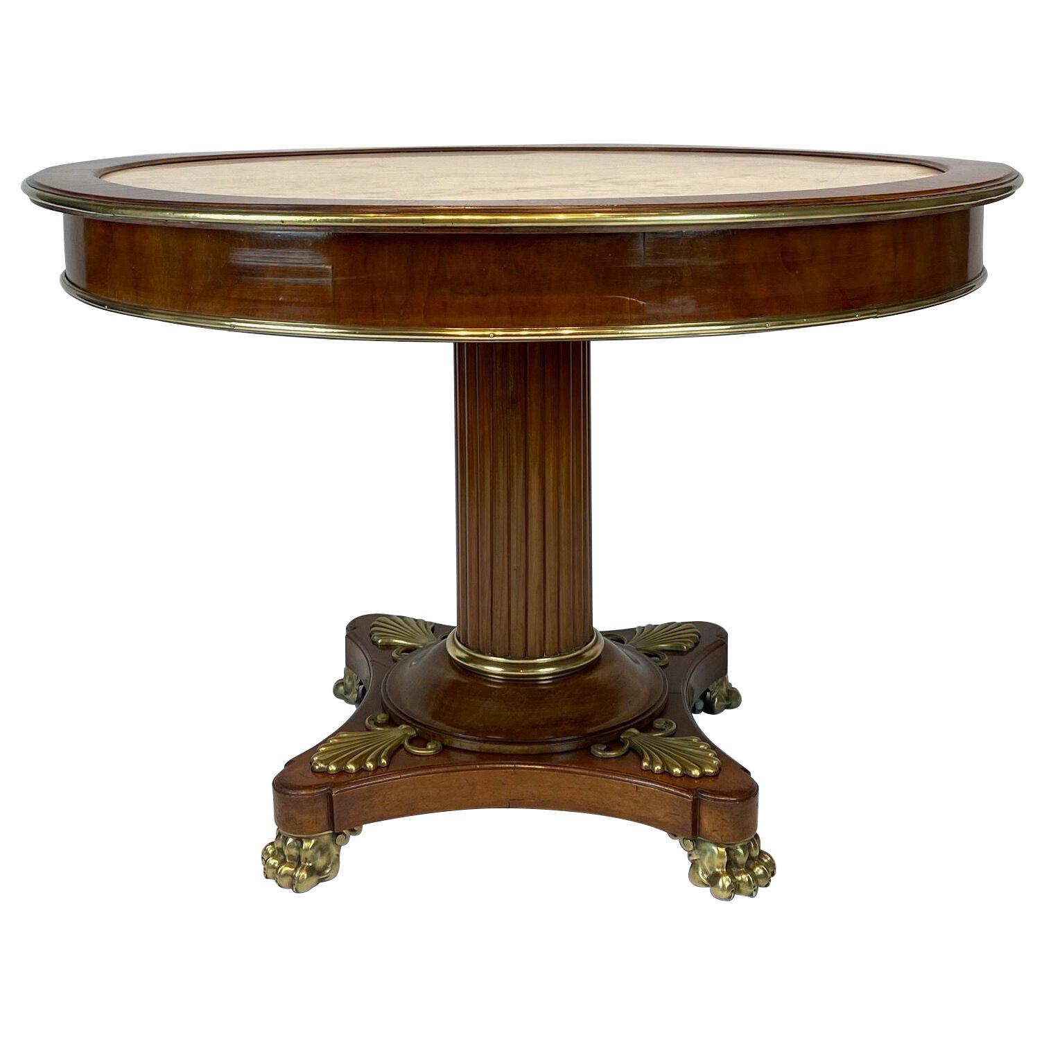 Charles X centre table
