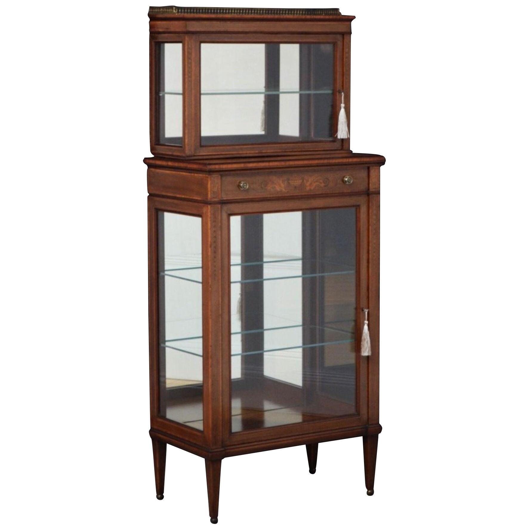 Edwards and Roberts Display Cabinet