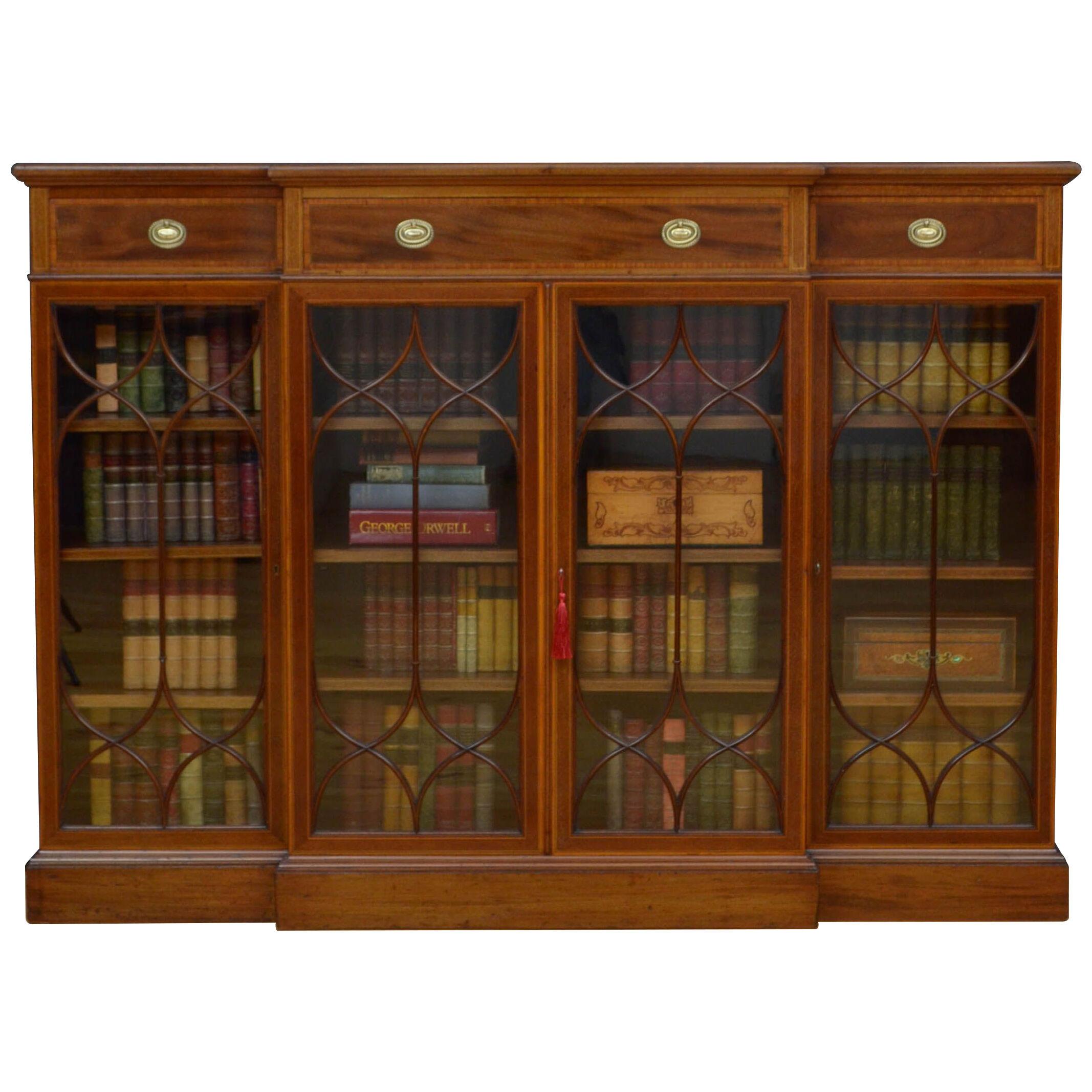 Maple & Co Mahogany Bookcase