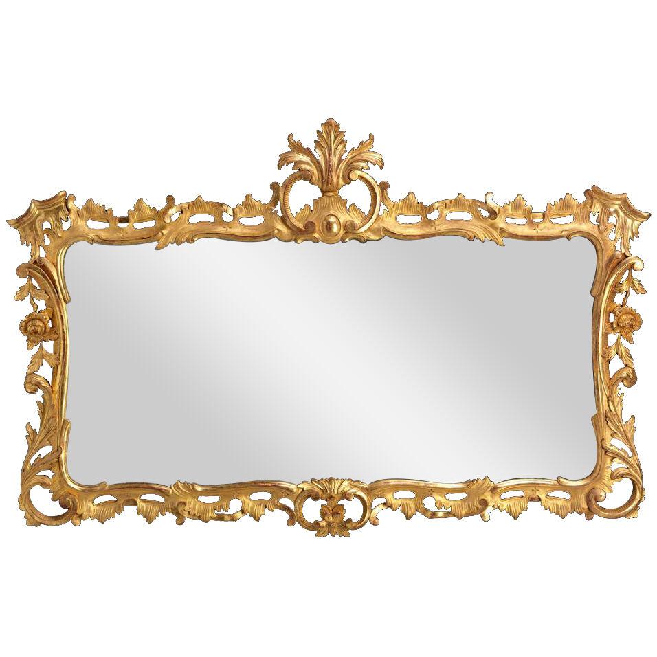 Chippendale Overmantel Mirror
