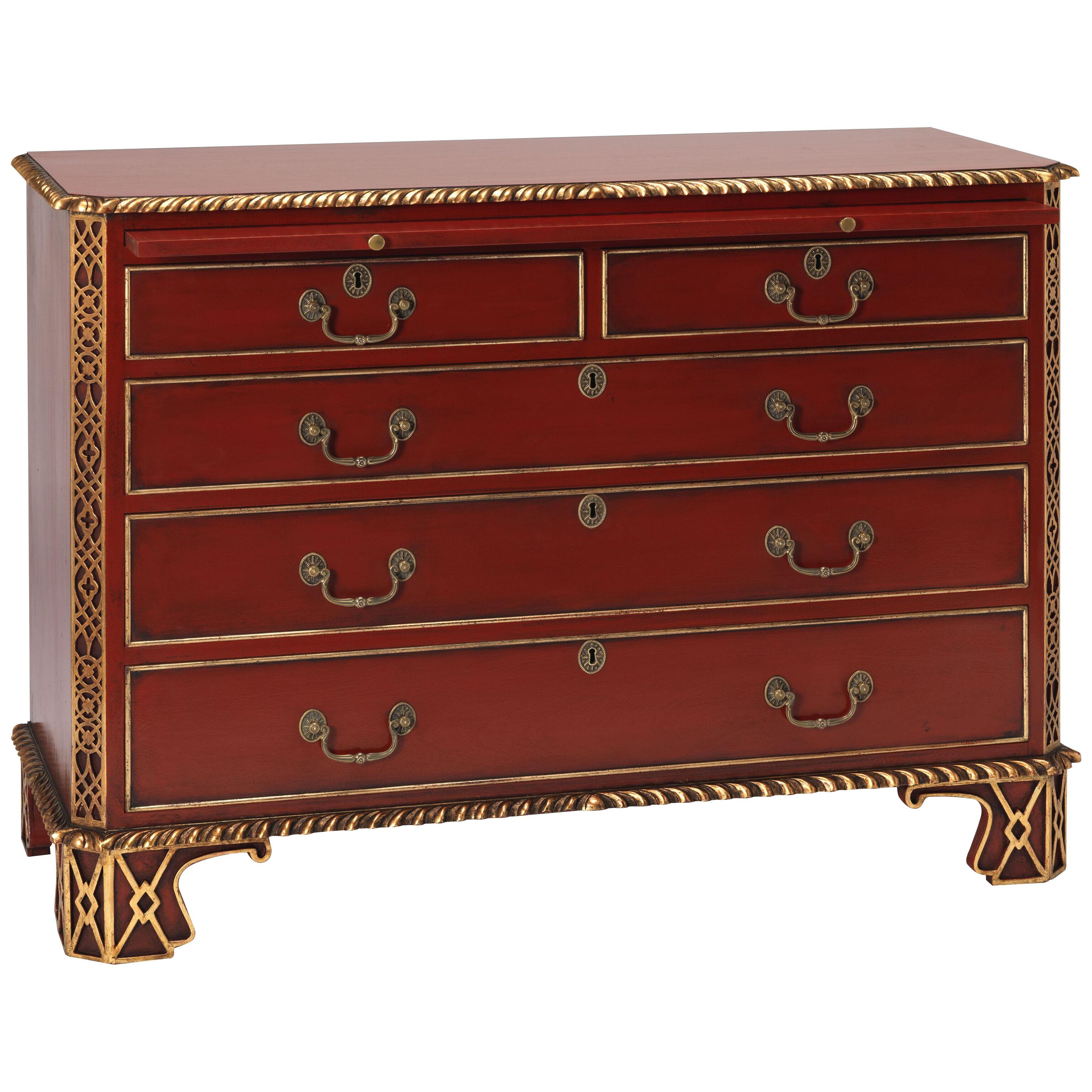 Chippendale Chinoiserie Commode
