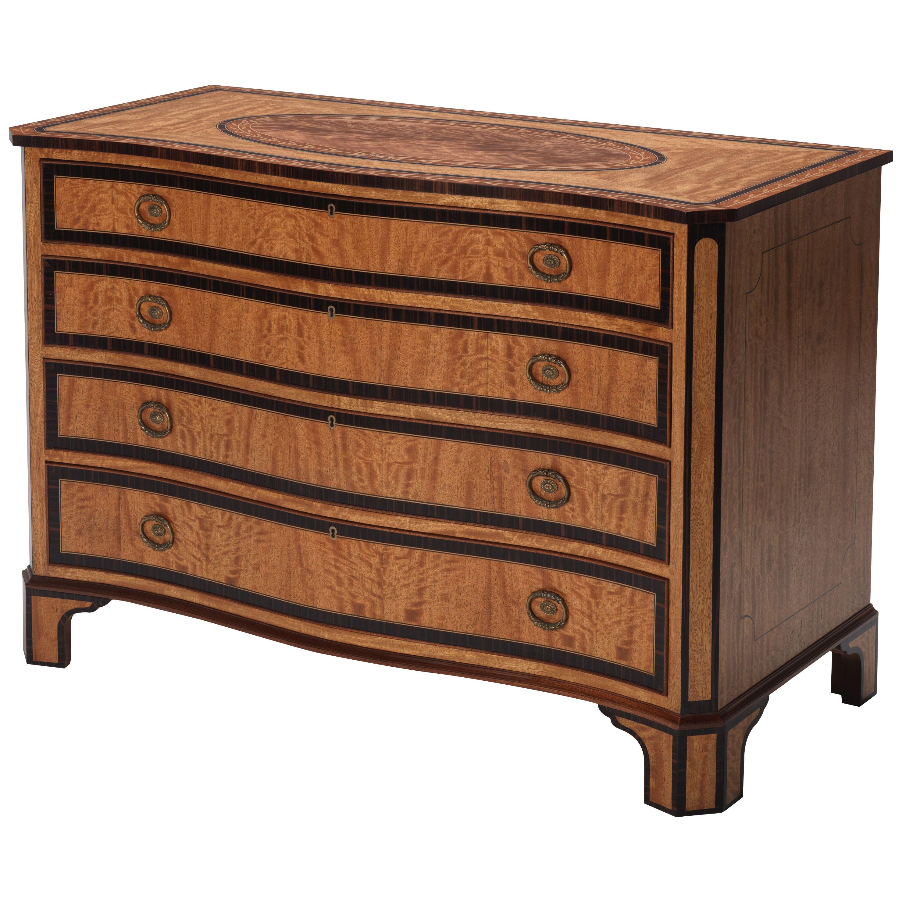 Satinwood Commode Chest
