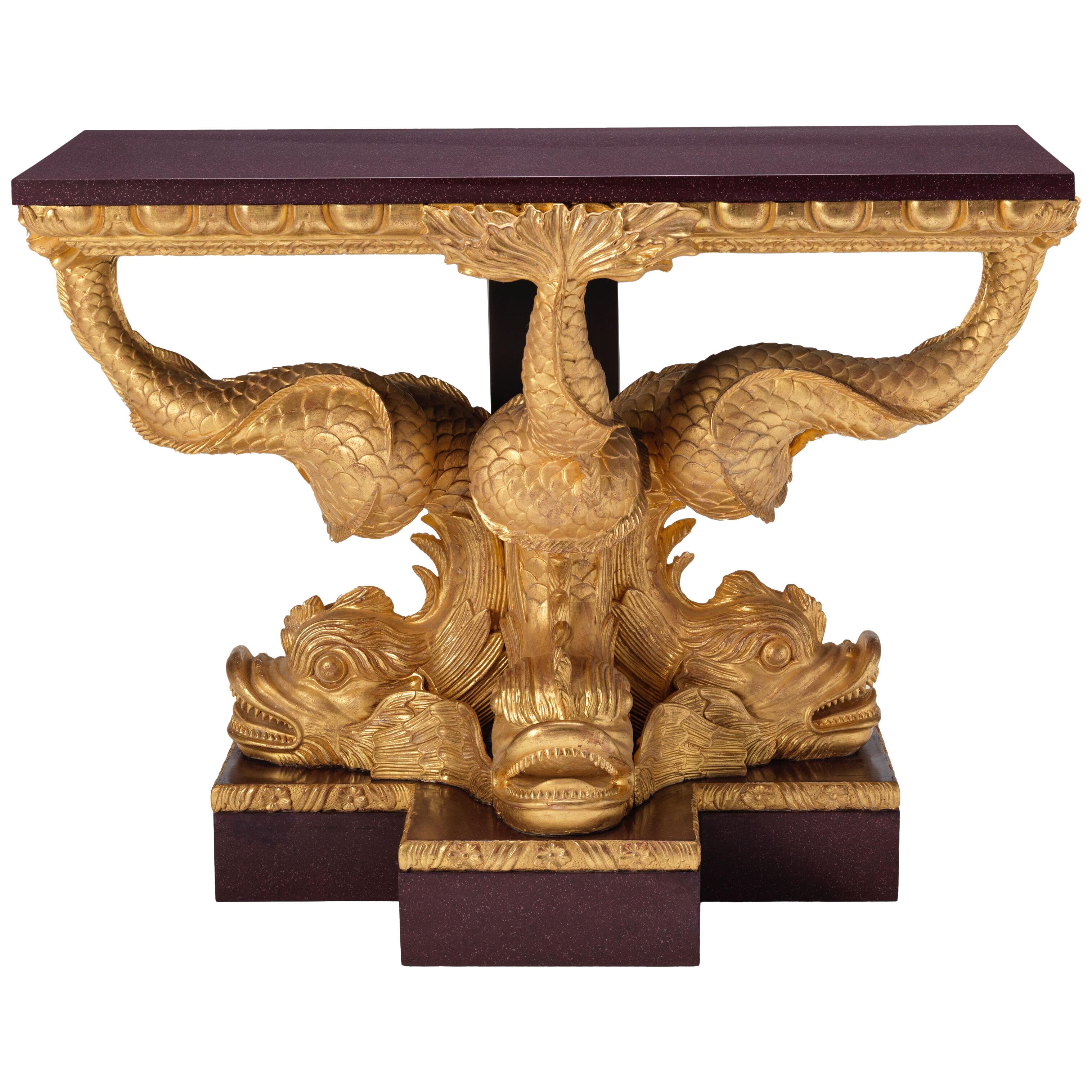 Kent Dolphin Pier Console Table
