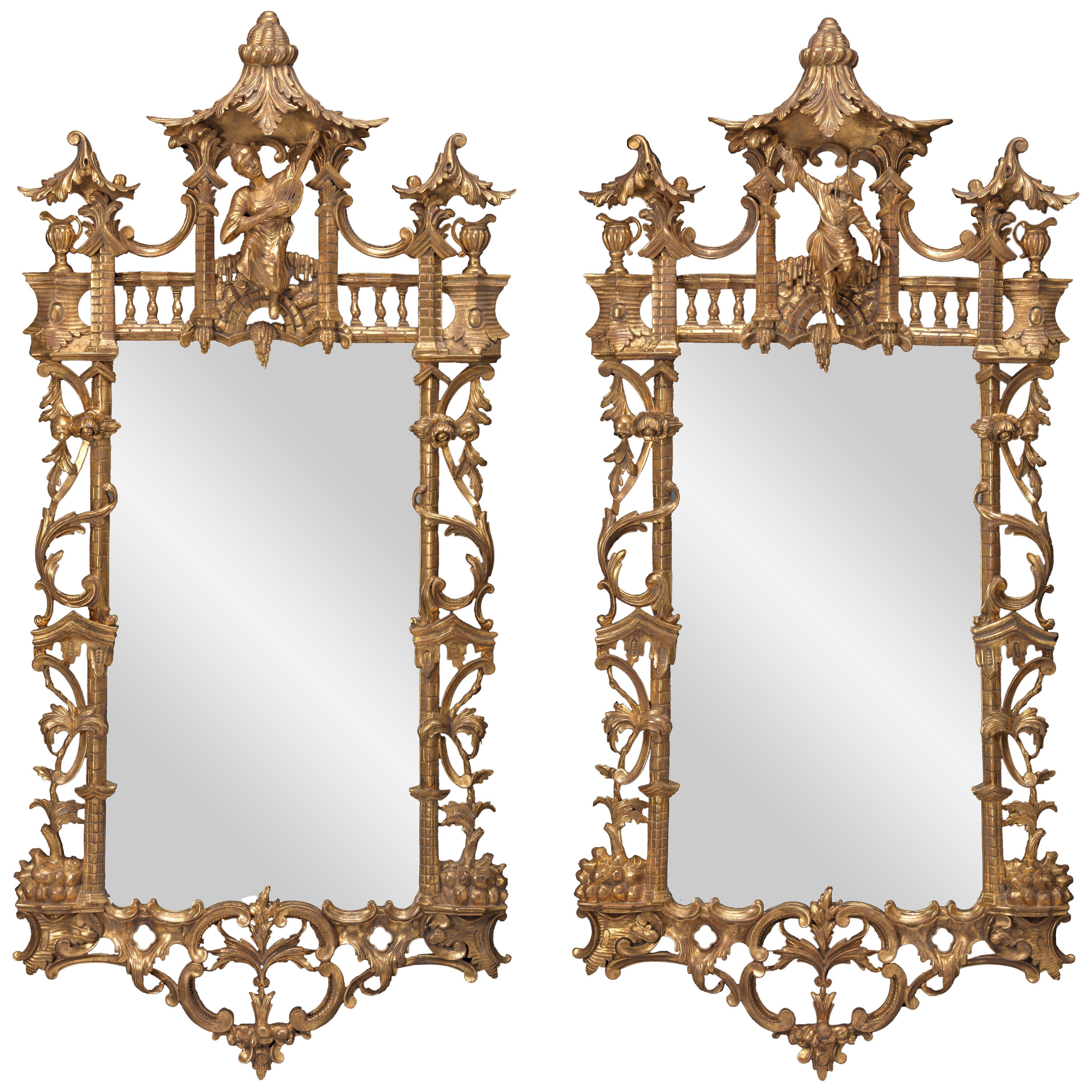 The Edmondsham Chinoiserie Mirrors