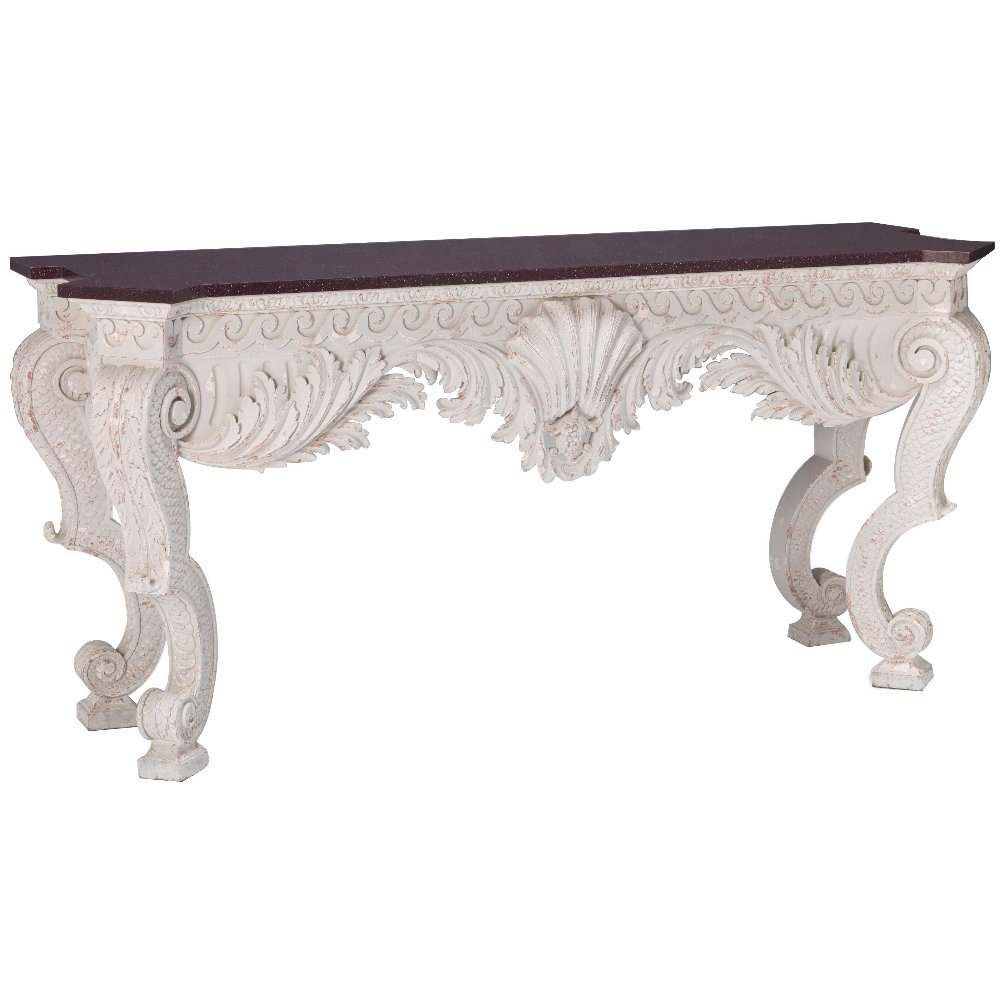Kent Fish Scale Console Table