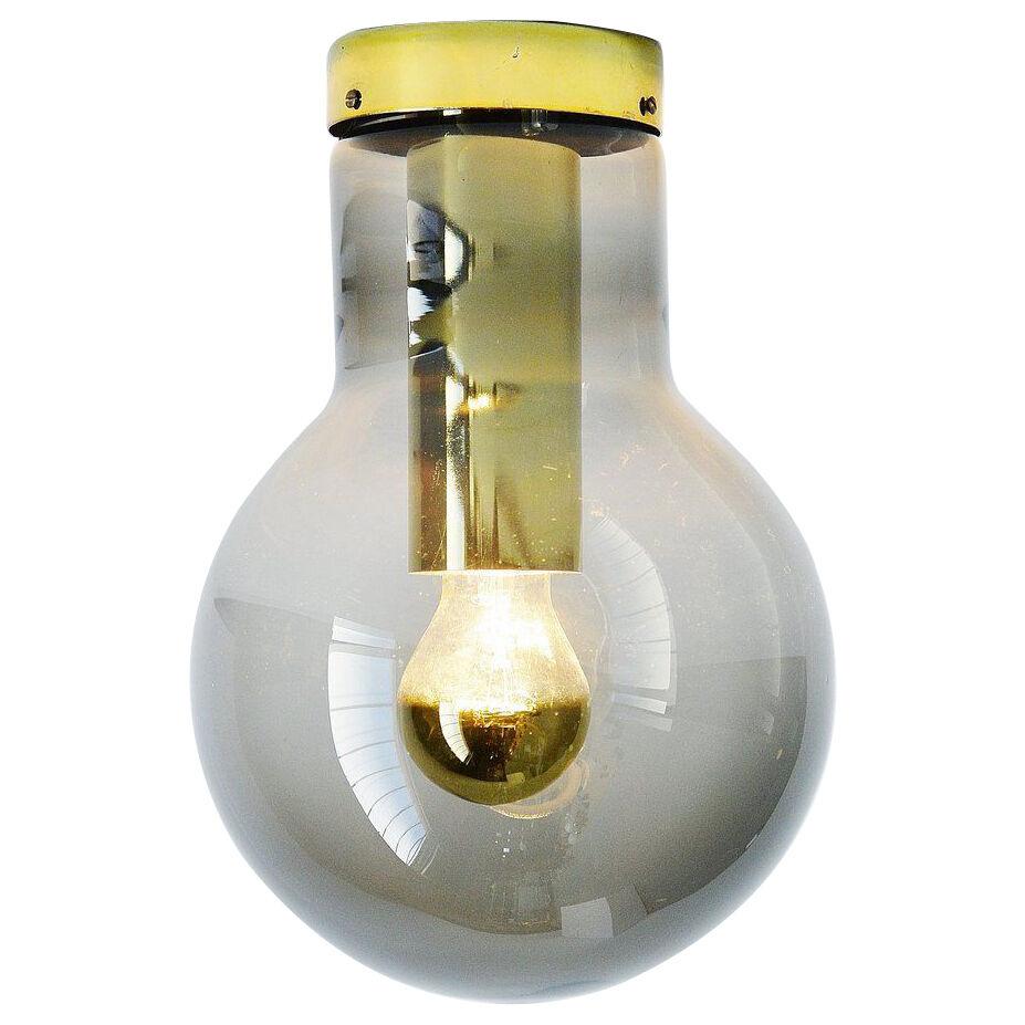 Raak Maxi globe flush mount lamp The Netherlands 1965