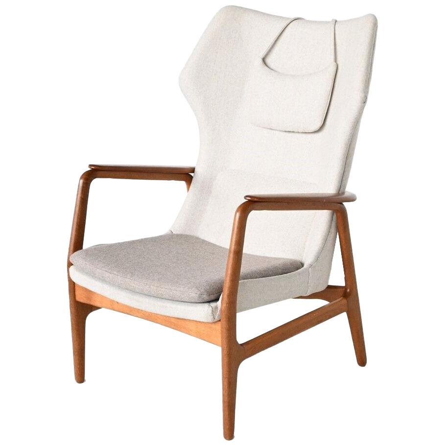  A. Madsen & H. Schubell wingback lounge chair Bovenkamp The Netherlands 1960