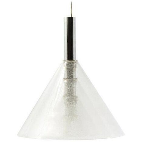 Alberto Nason Murano Glass Layered Concentric Cone Pendant, Italy 1970's