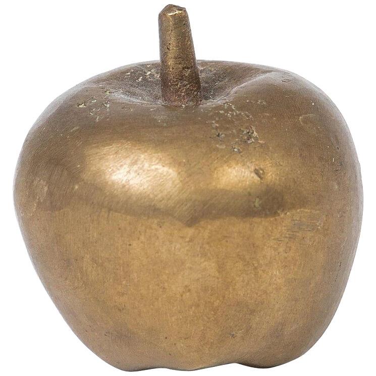 Bronze Apple Paperweight, France 1960's