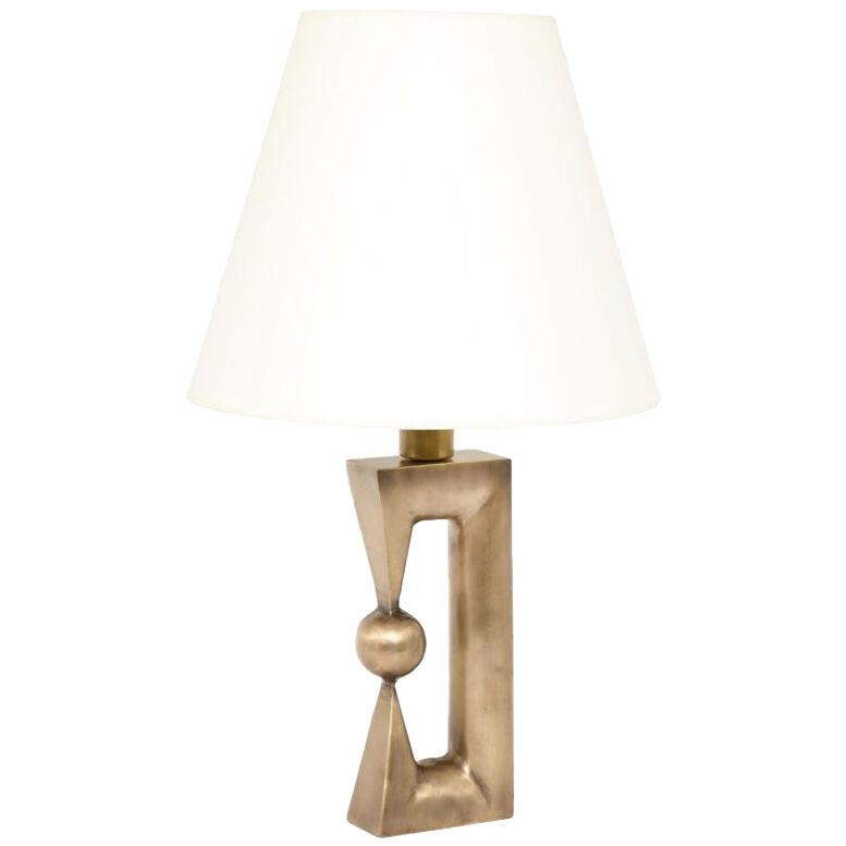 Made to Order Bronze Table Lamp, USA 2021