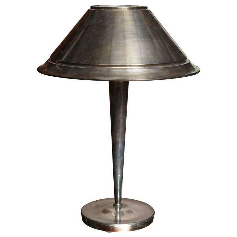 French Art Deco Table Lamp by Perzel
