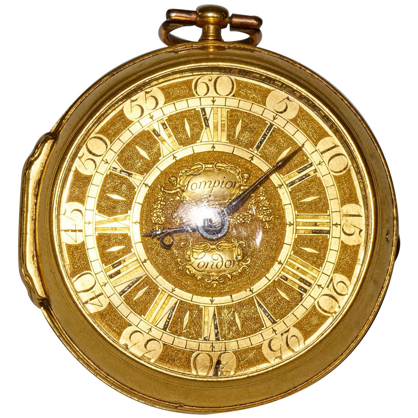 Gold Pocket Watch by Thomas Tompion of London