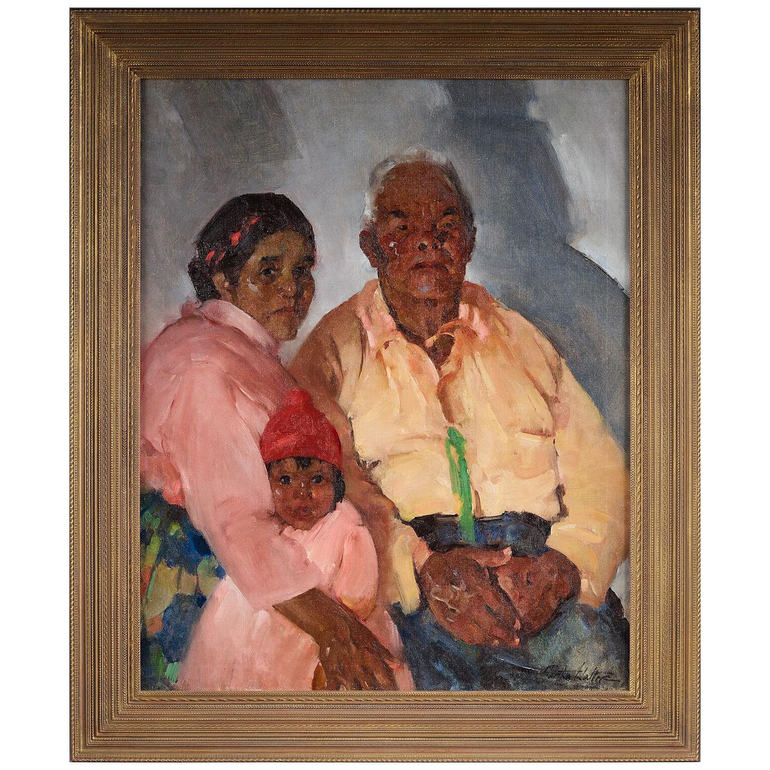 Family Portrait by Martha Walter (American, 1875-1976)