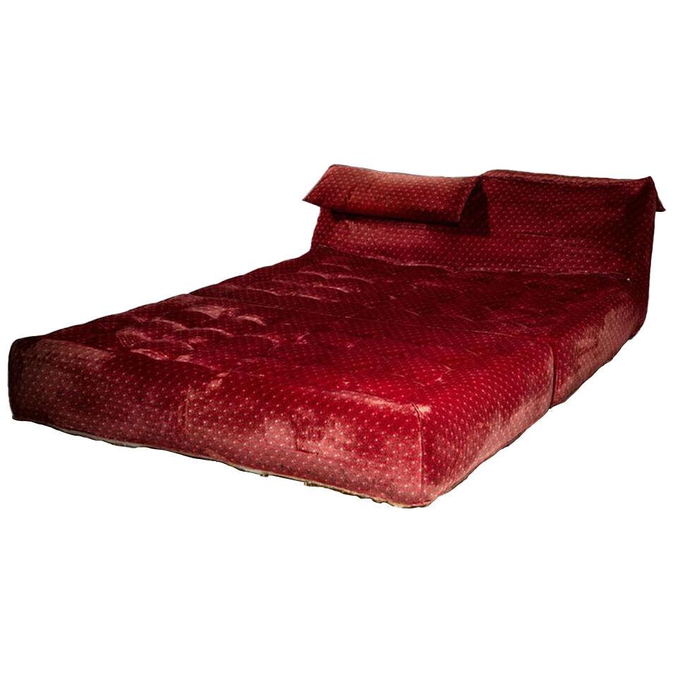 "Bambole" Double Bed by Mario Bellini for Cassina