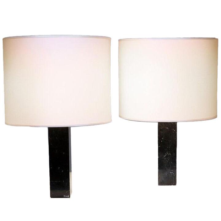 Pair of Model 180 Knoll Table Lamps