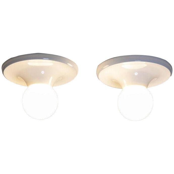 "Light Ball" Wall / Ceiling Lamp by Castiglioni for Flos