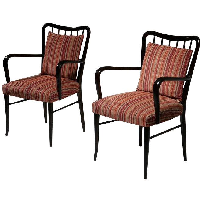 Pair of Armchairs attributed to Paolo Buffa