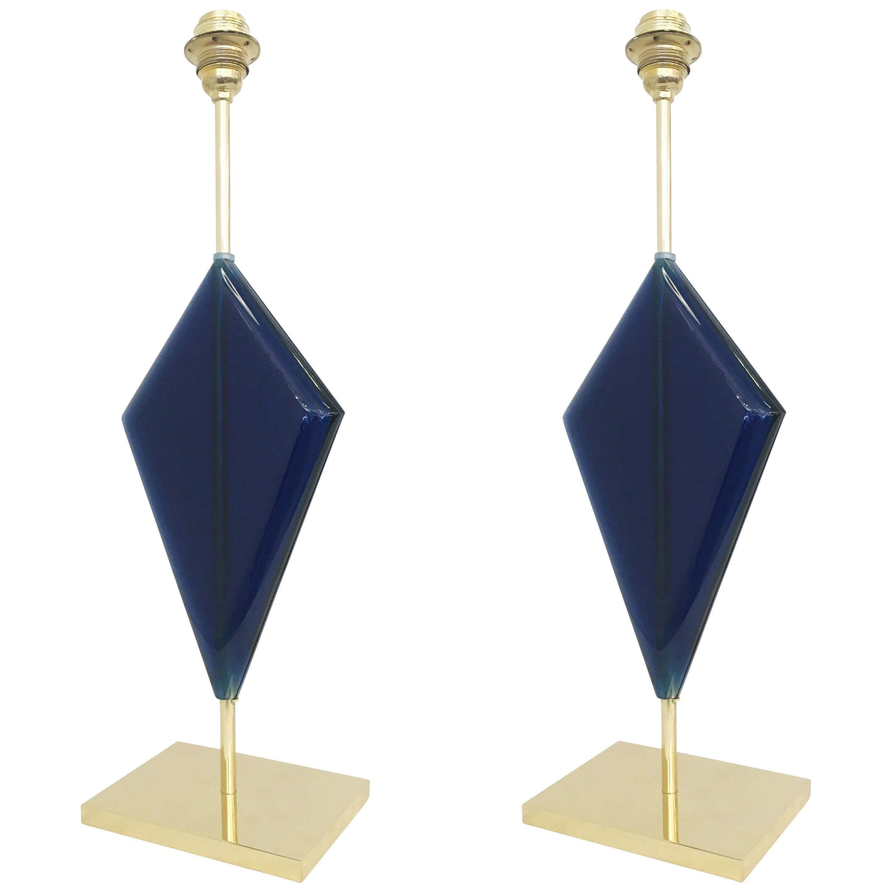 Lapis Table Lamp by Effetto Vetro for Gaspare Asaro