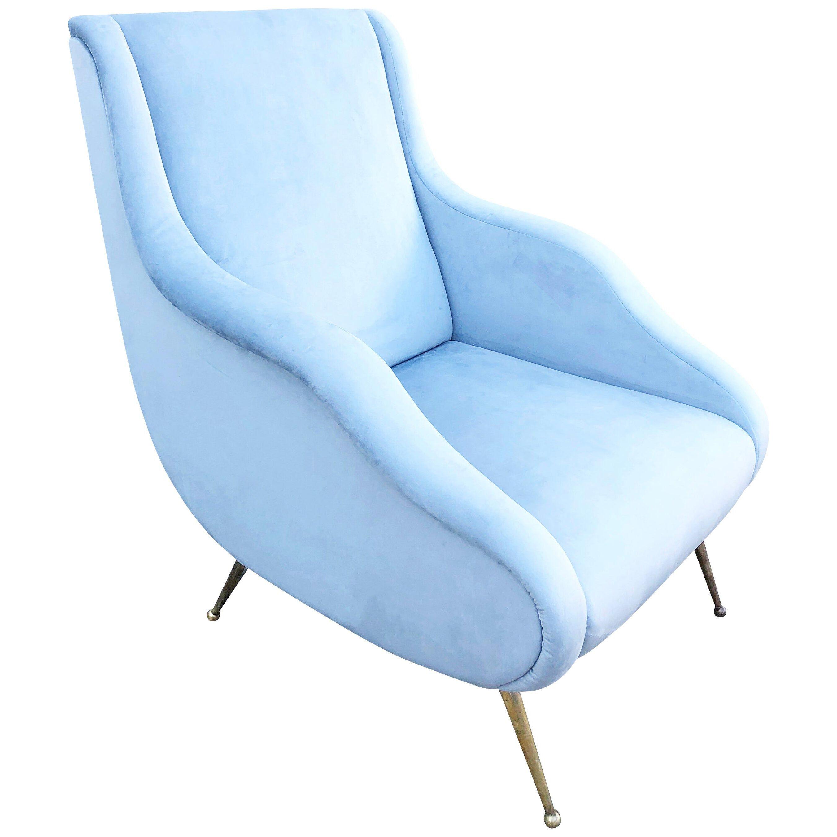 Carlo De Carli Style Lounge Chair, Italy, 1960s