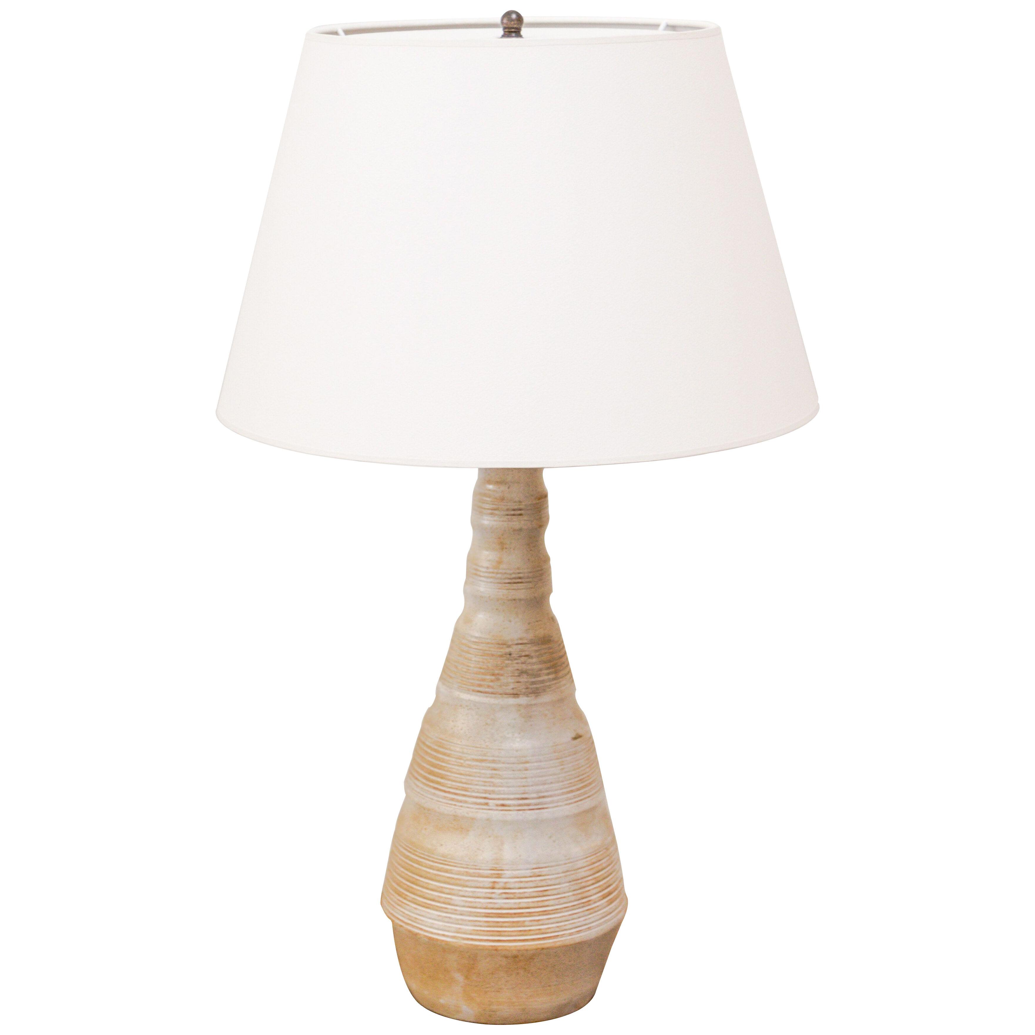 Hand Thrown Earthenware Table Lamp