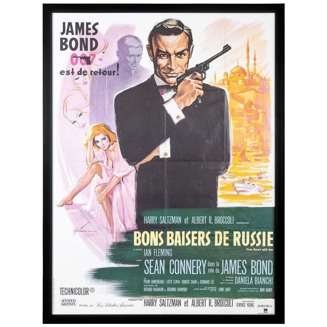 Original French Release James Bond 007 'From Russia With Love' Poster, c.1963