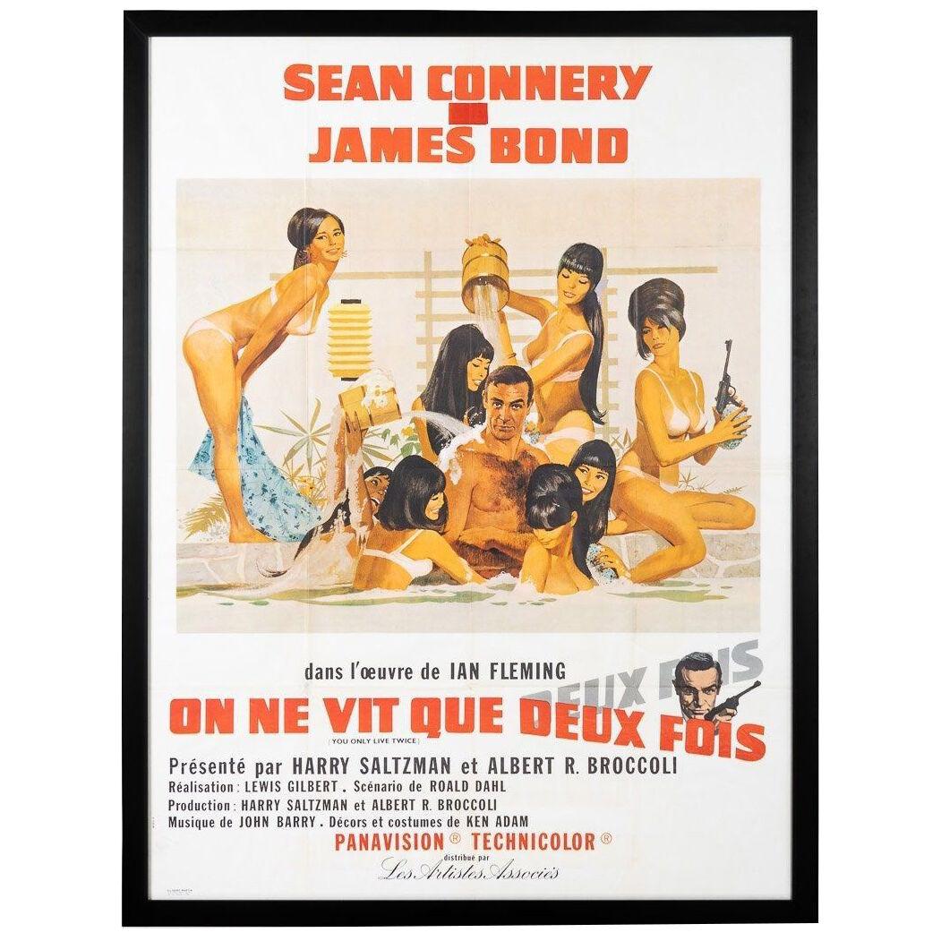 Original French Release James Bond 007 'You Only Live Twice' Poster, c.1967