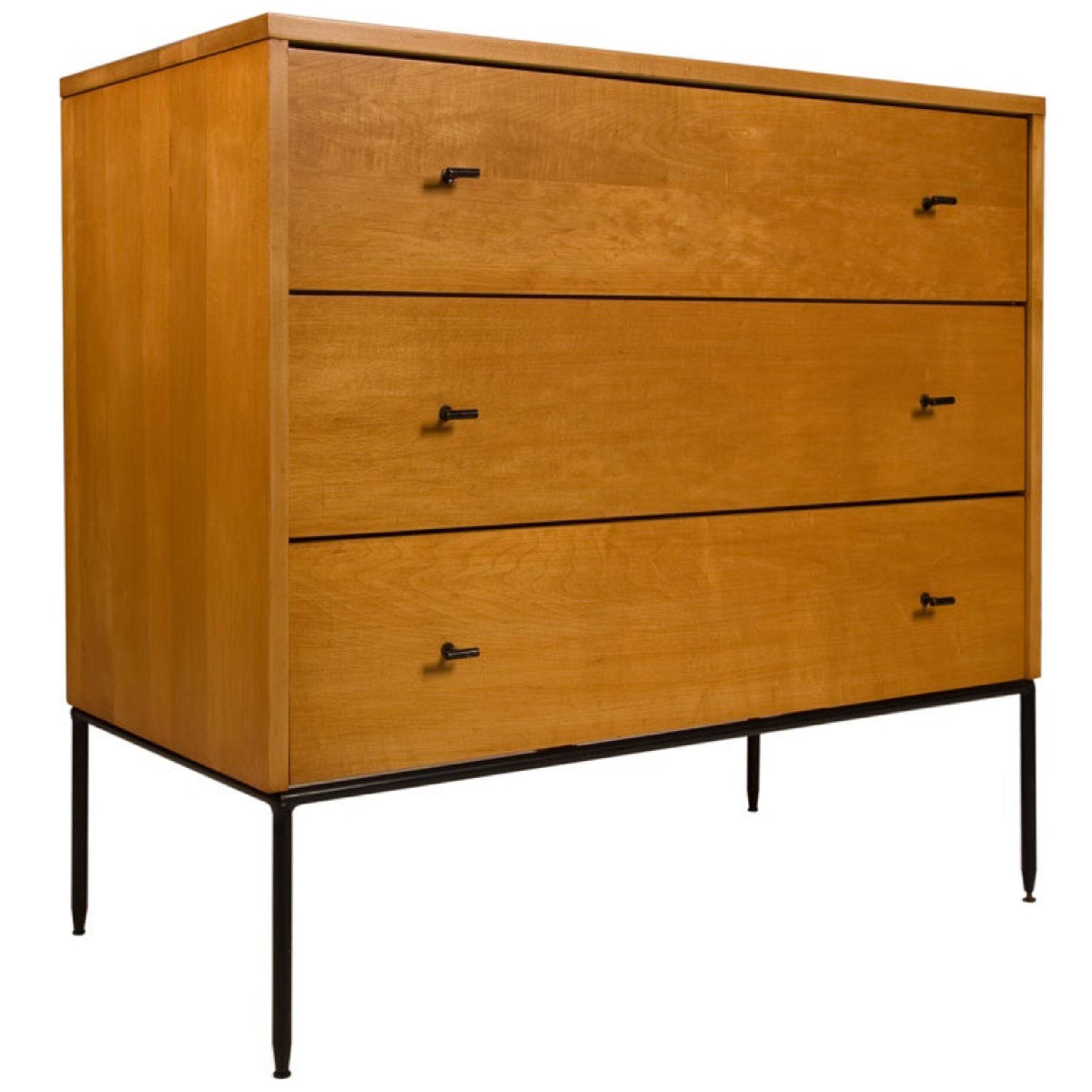 Pair of Three-Drawer Chests by Paul McCobb