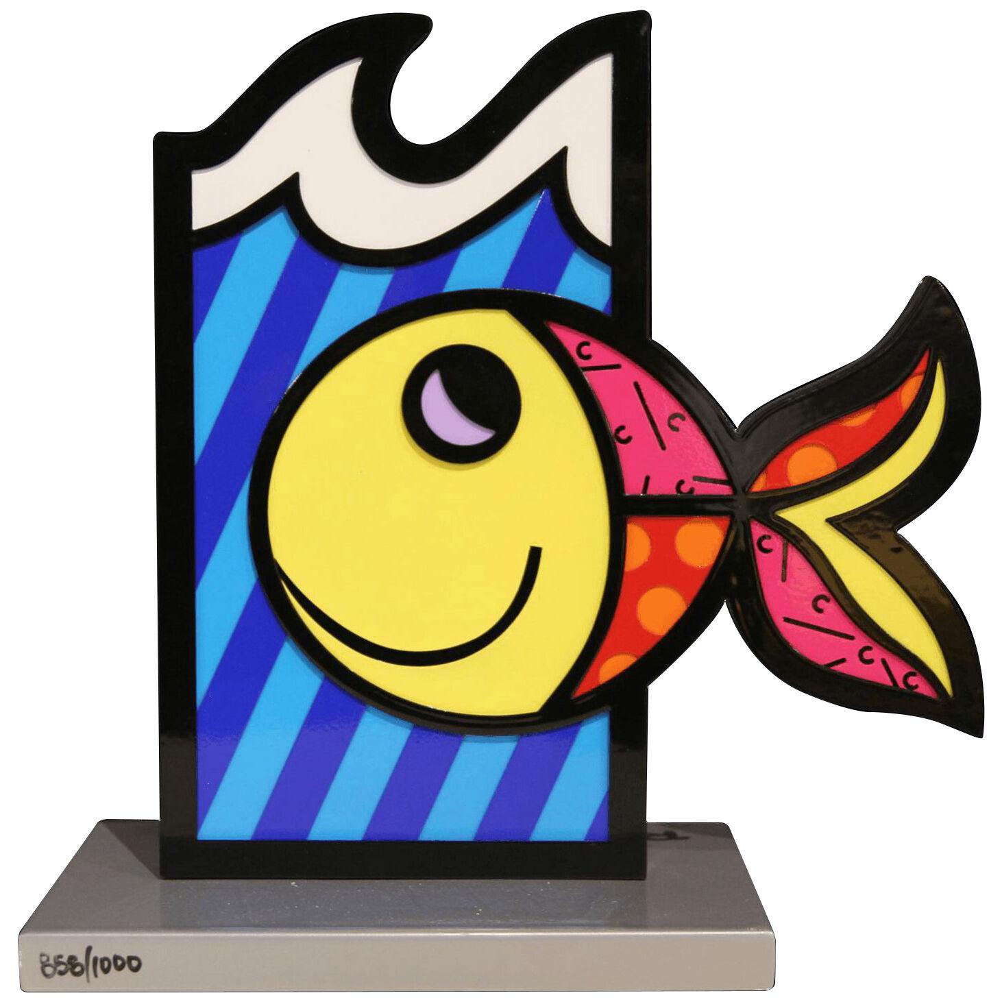 "Boom Fish" Enamel Pop Art Sculpture Edition 858 of 1000