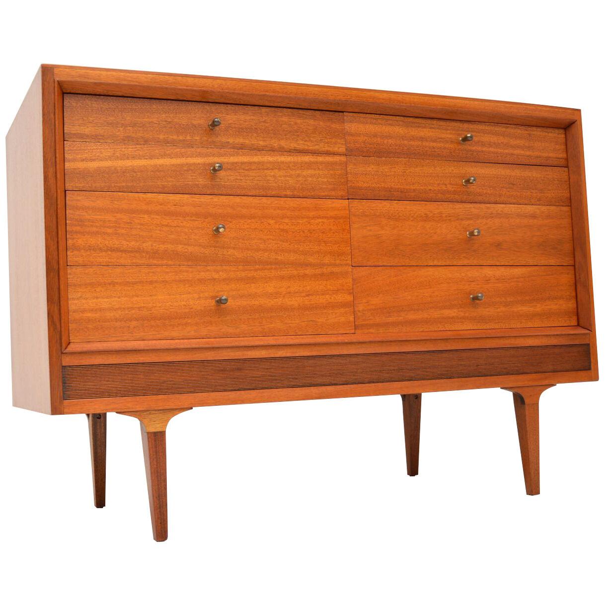1950's Vintage Mahogany Chest of Drawers / Sideboard