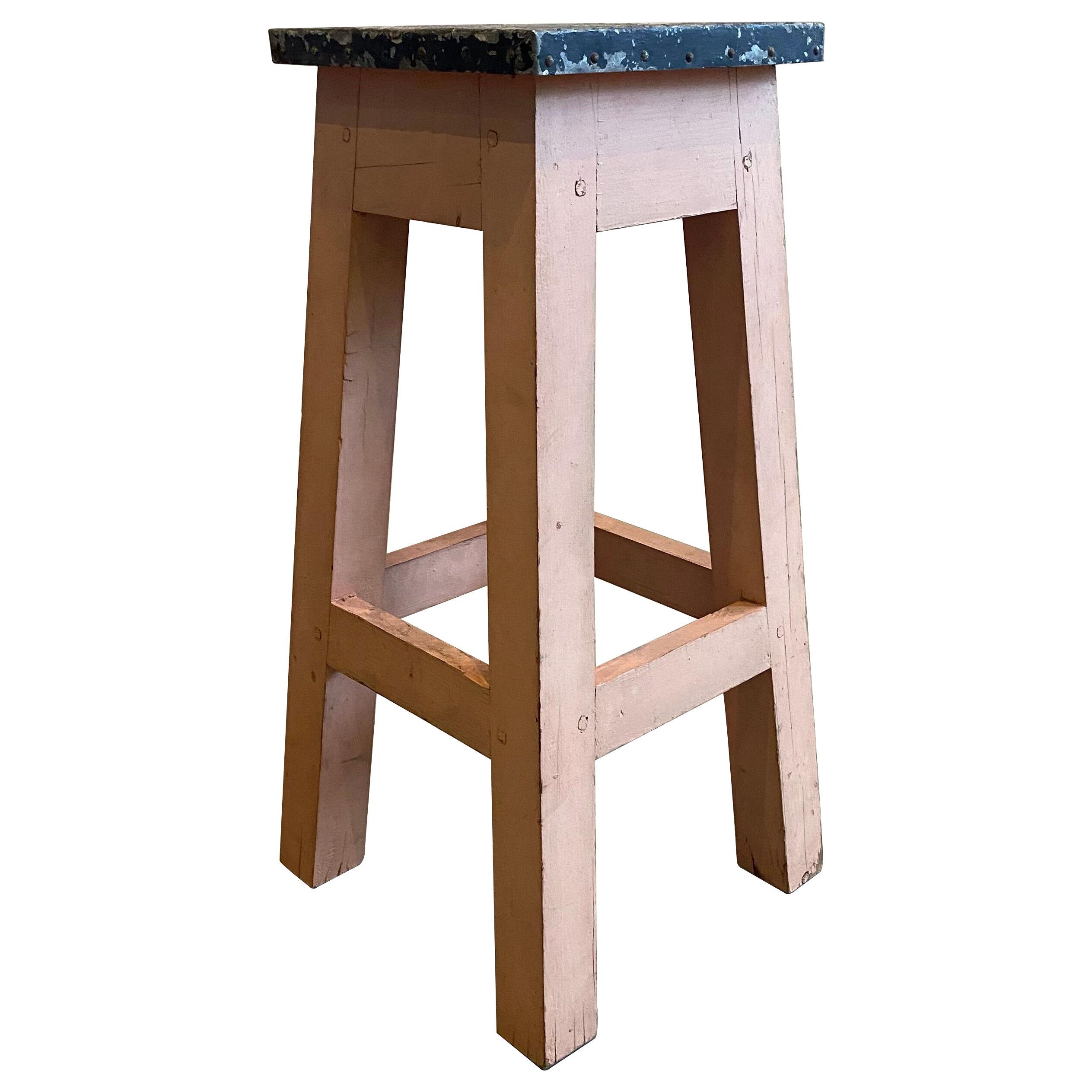A Set of 4 French Stools