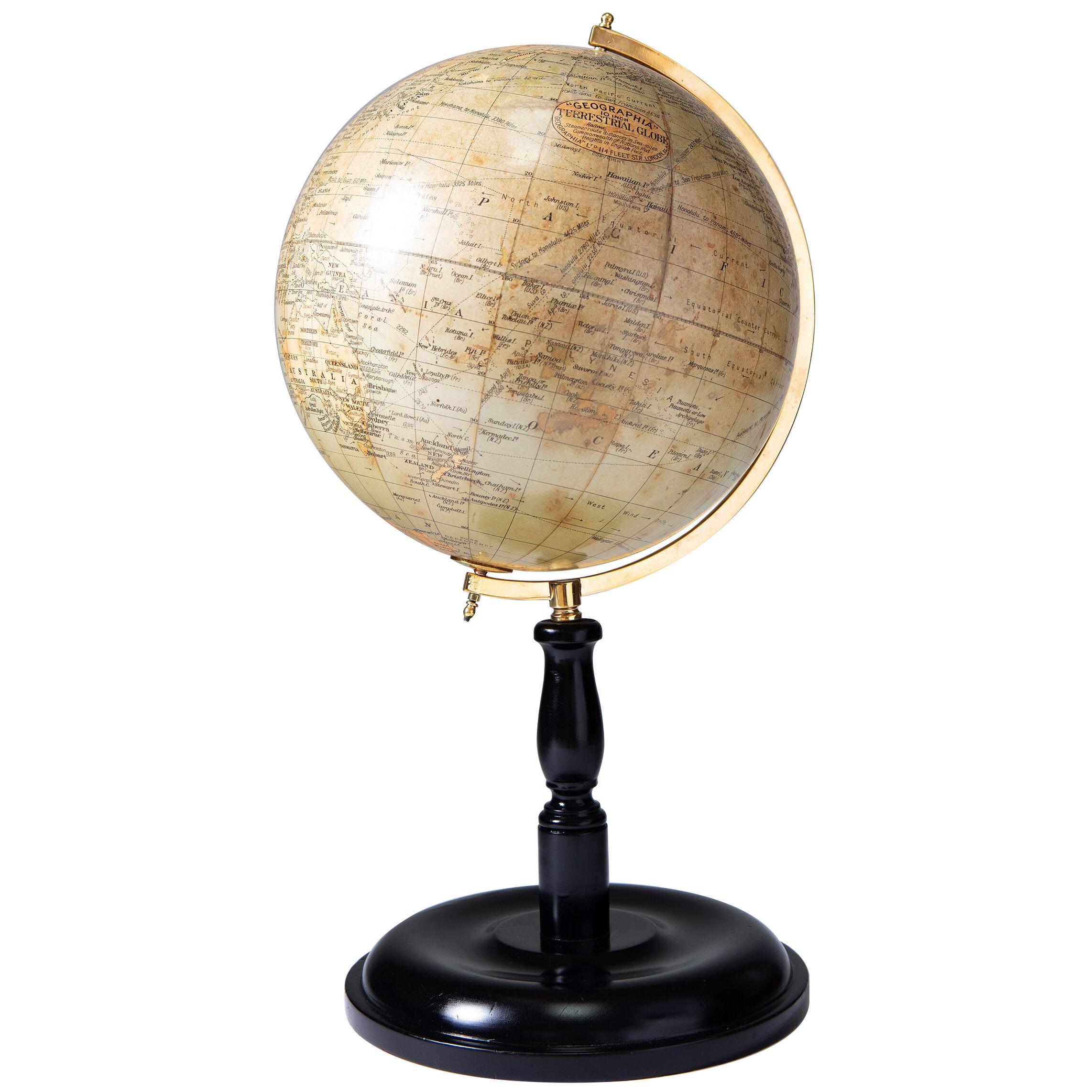 A mid century terrestrial globe