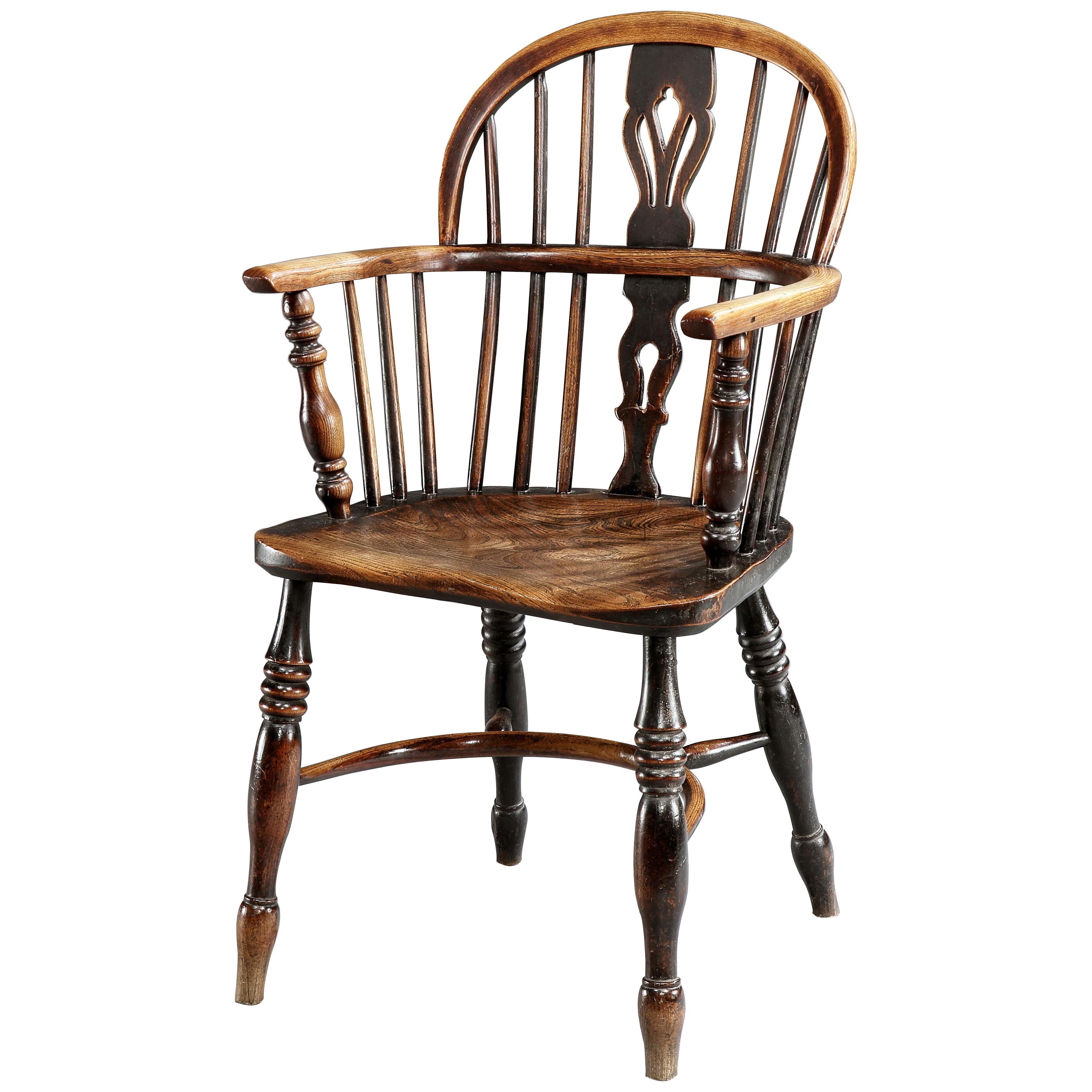 A 19th century Windsor chair