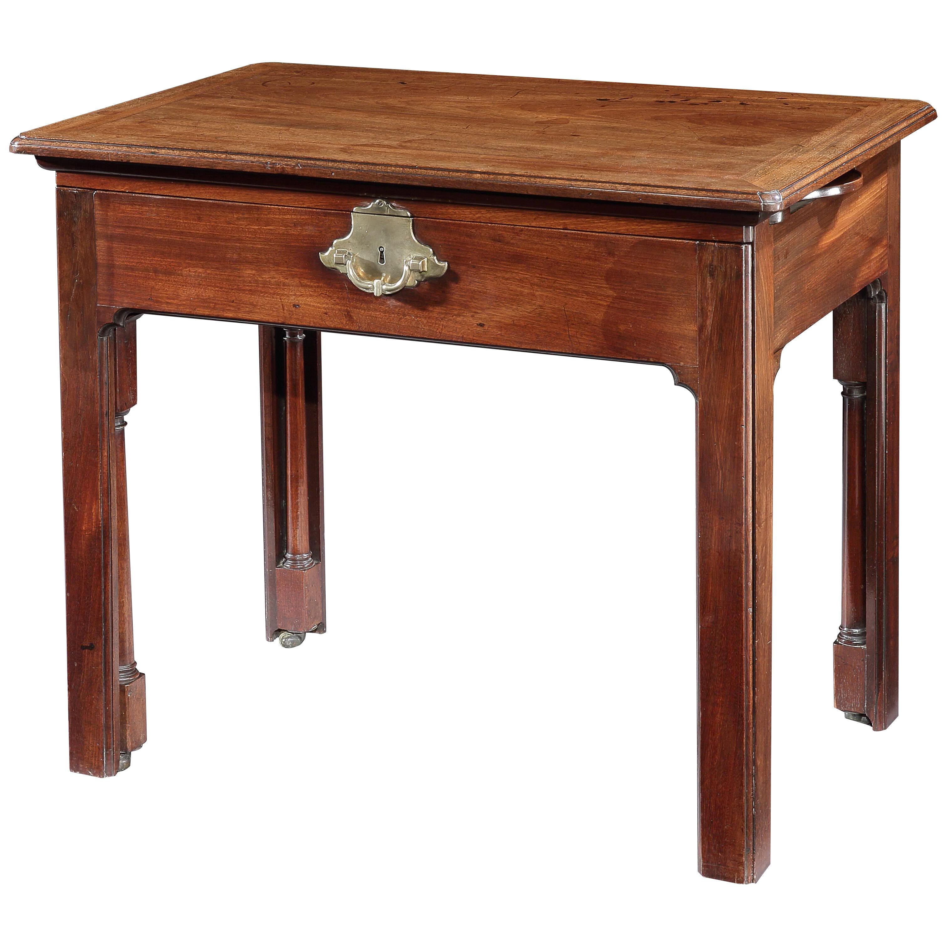 A George II mahogany architect's table