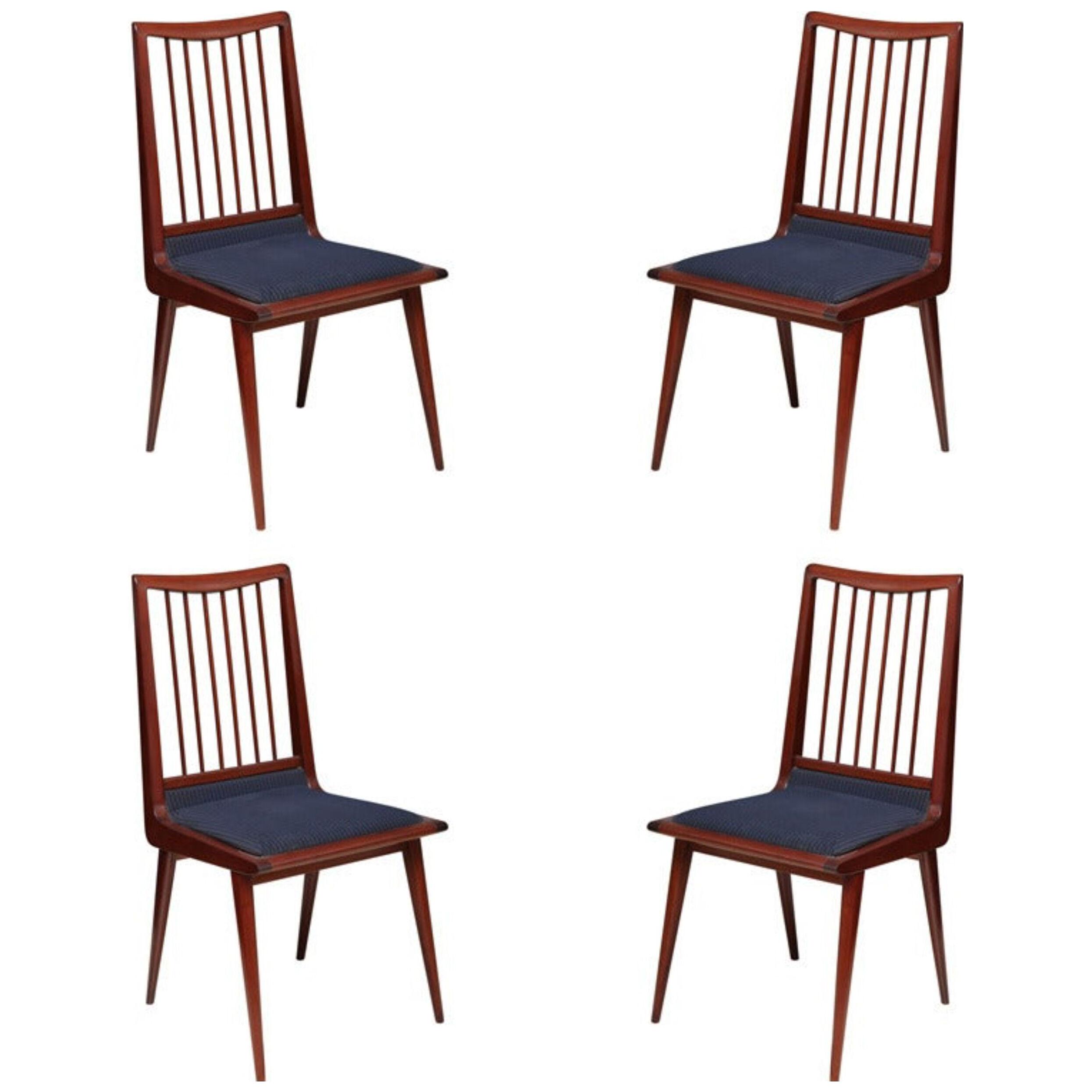 Viennese Sessionist Movement Side Chairs