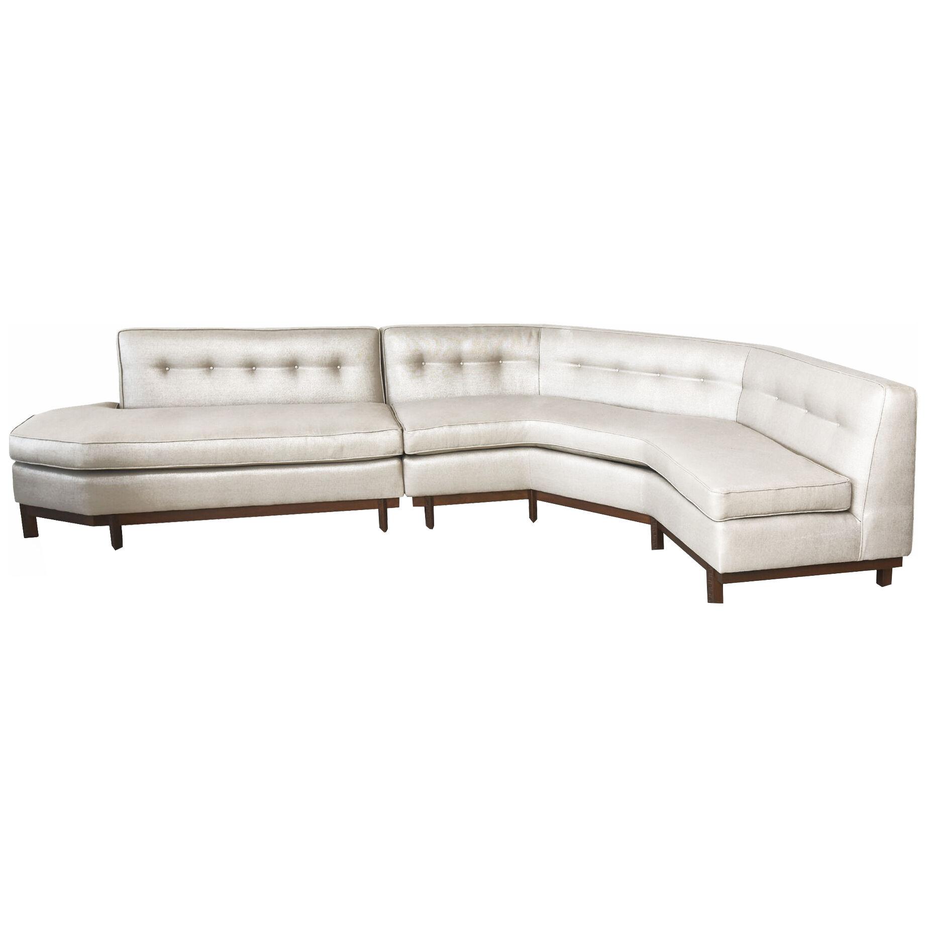 American Modern Upholstered Sectional Sofa