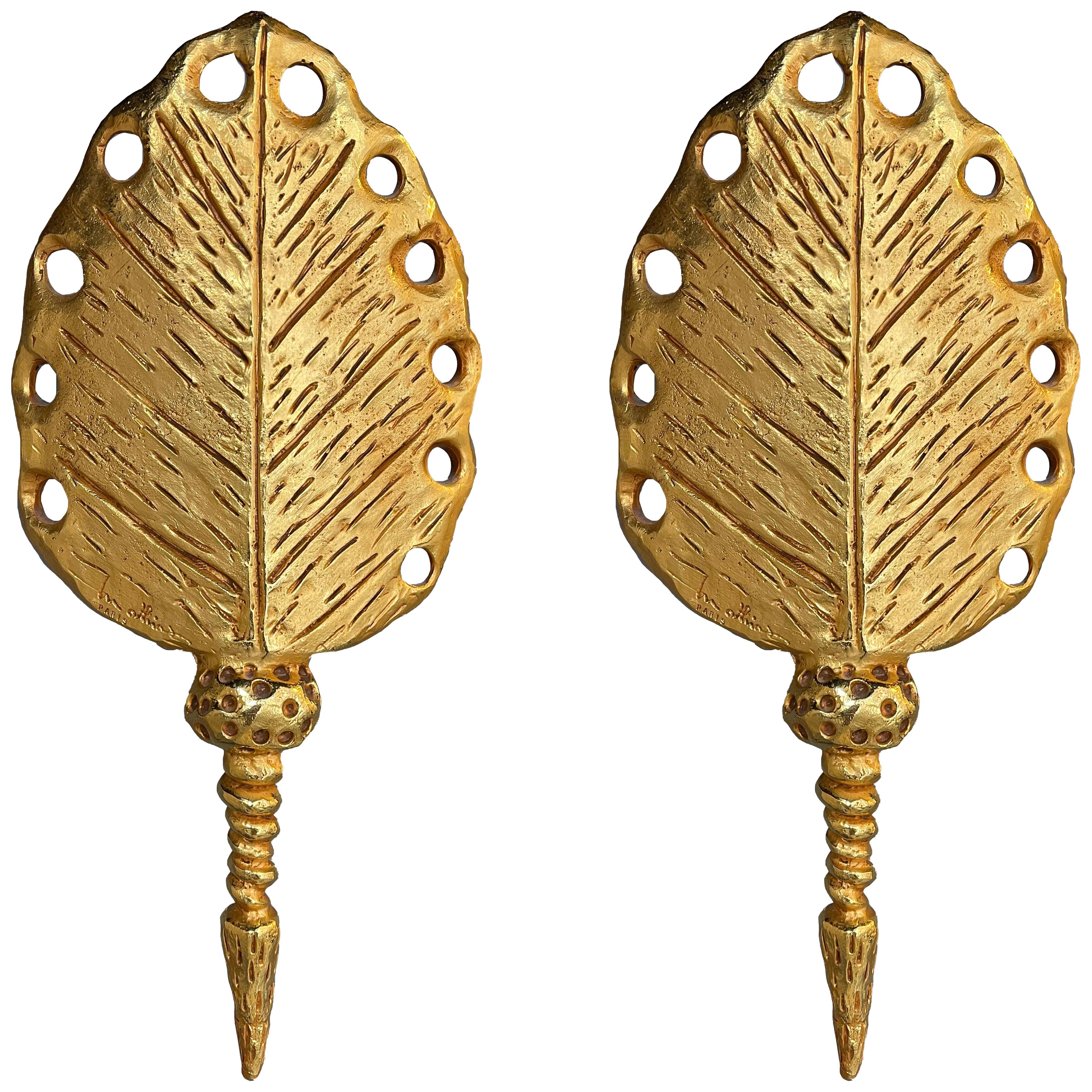 Pair of Sconces by Mathias for Fondica, France, 1990s