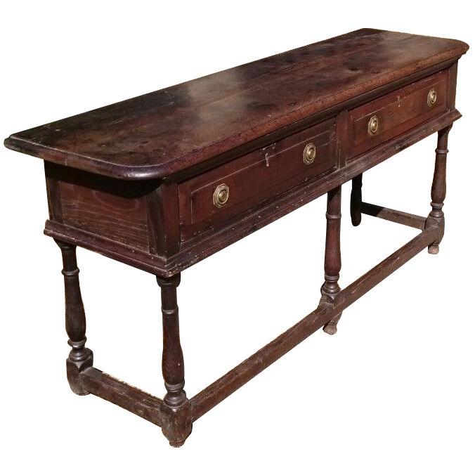 17th Century Antique Oak Dresser