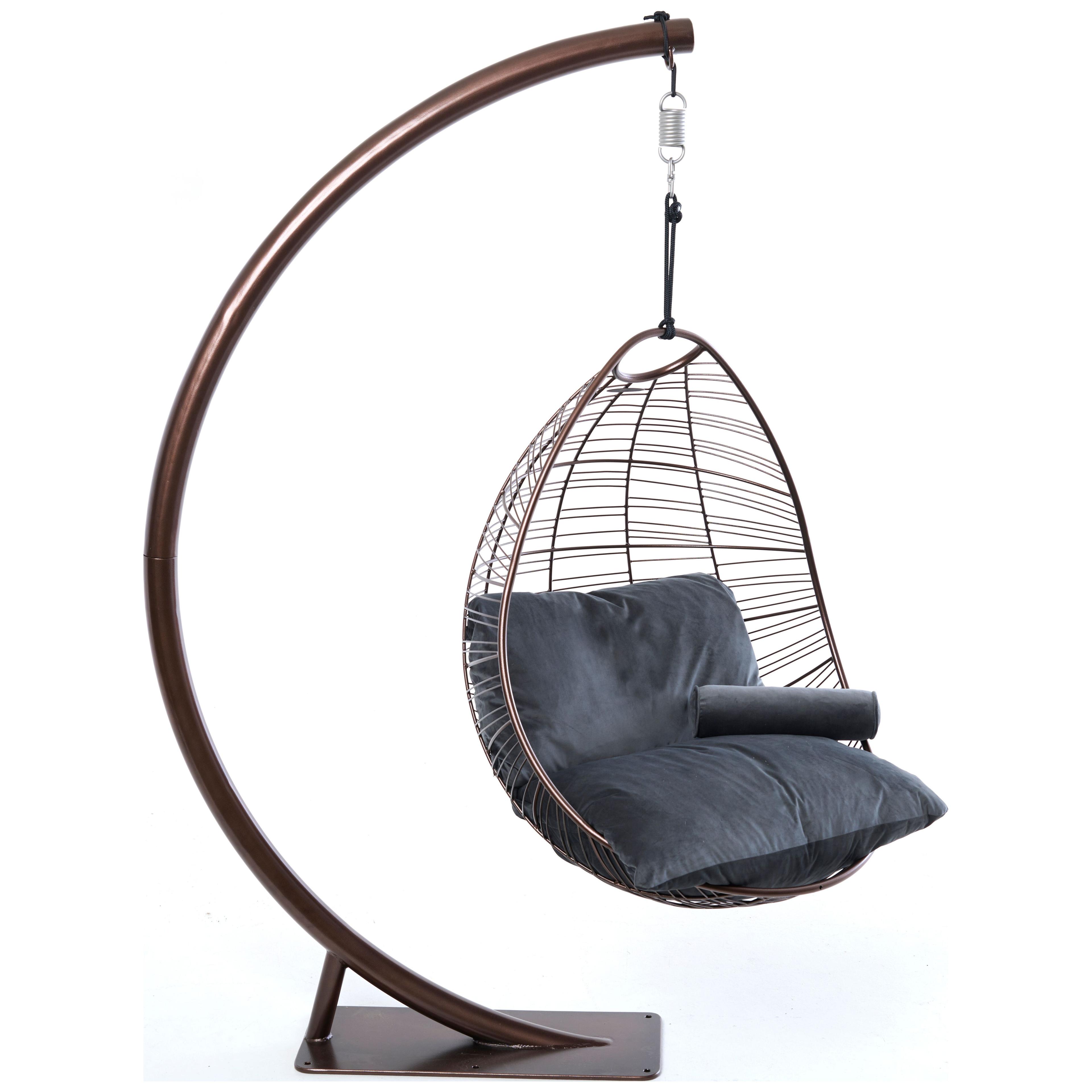 Modern Hanging  Egg Chair with Stand
