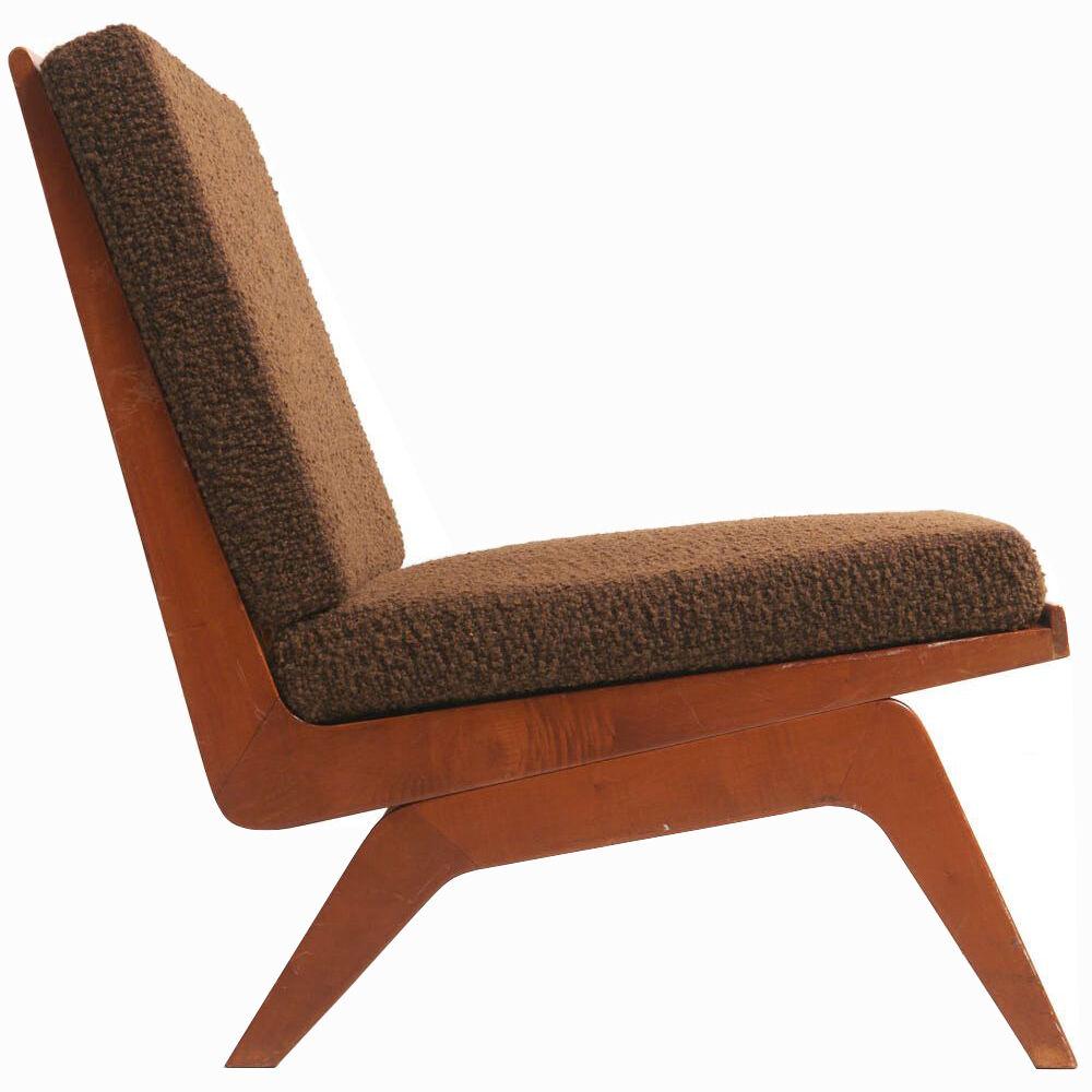 Rare Easy Chair in Ash by Bovenkamp, Netherlands - 1950's