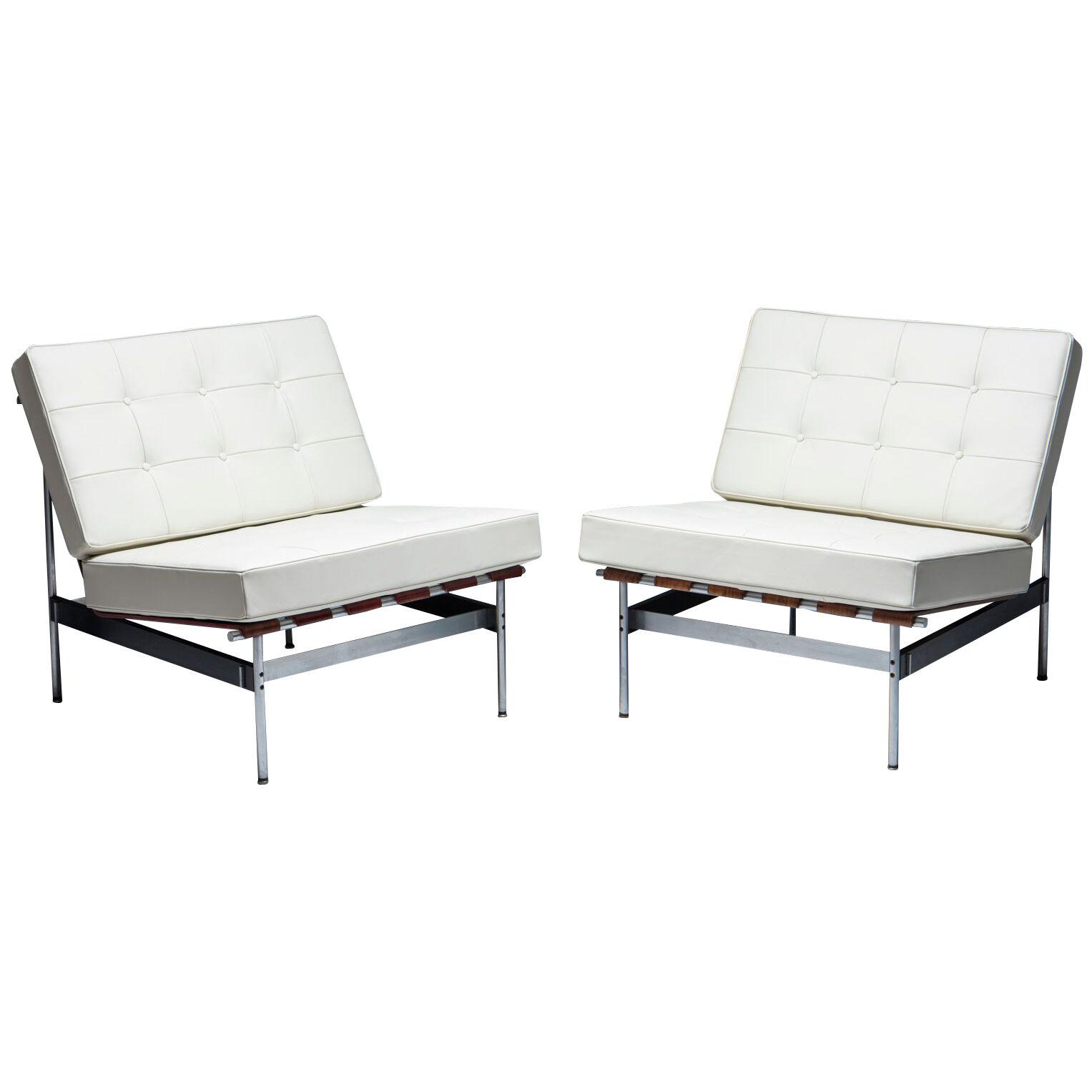 Pair of '416' Easy Chairs, Kho Liang Ie, Artifort, 1950's, The Netherlands