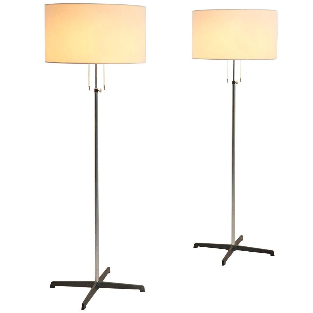 Pair of Floor Lamps by Staff Leuchten, Germany - 1960's