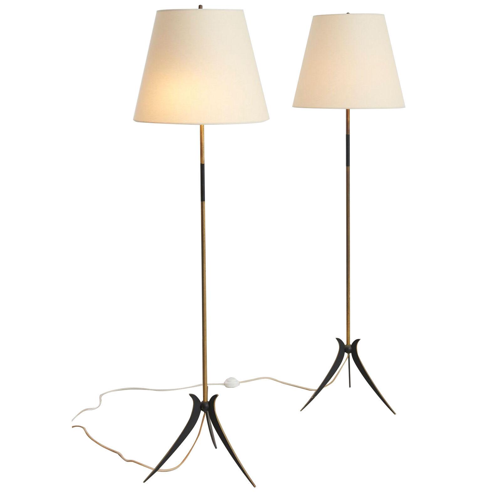Pair of Italian Floor Lamps - 1950's