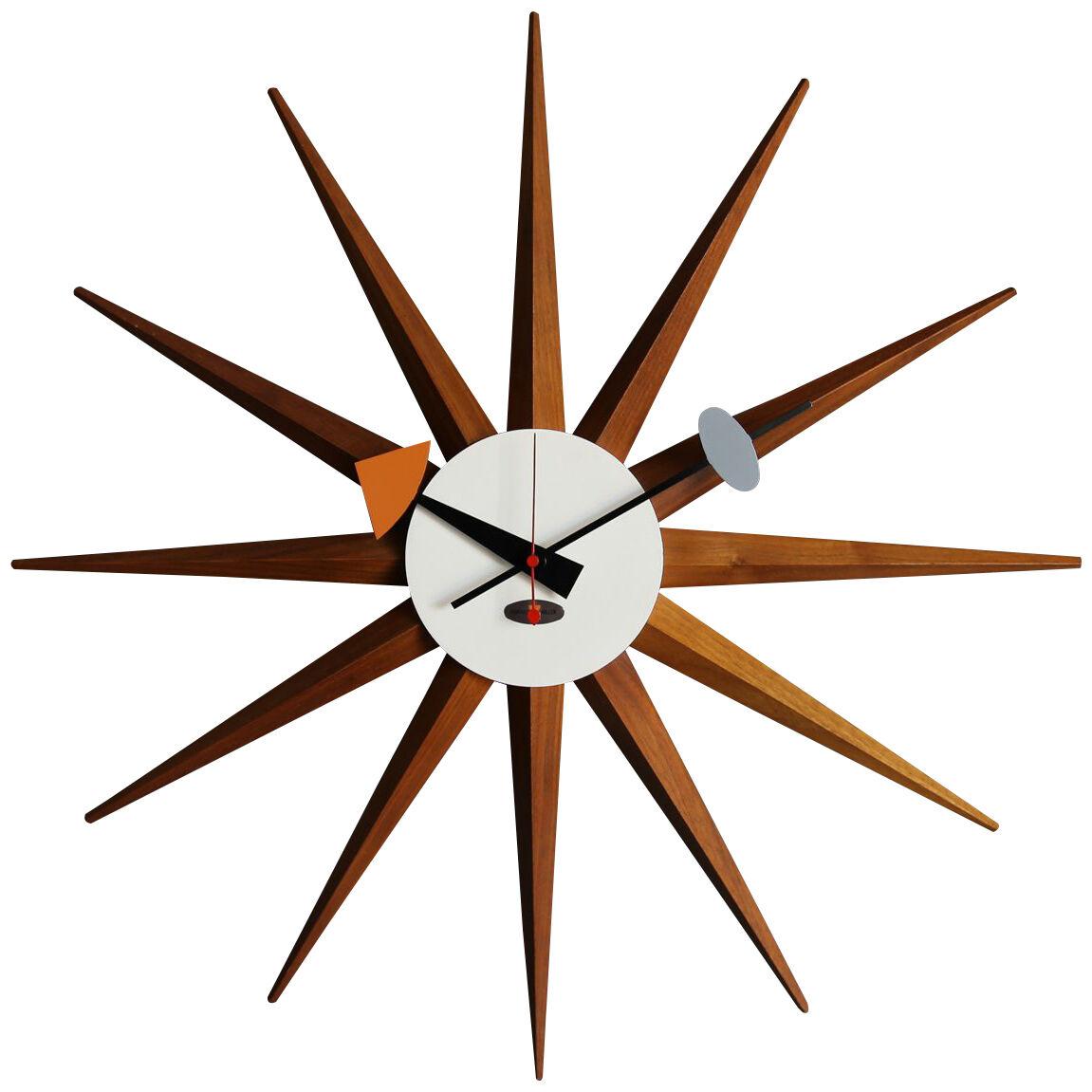 George Nelson & Associates " Spike " Wall Clock, Model 2202B, circa 1952