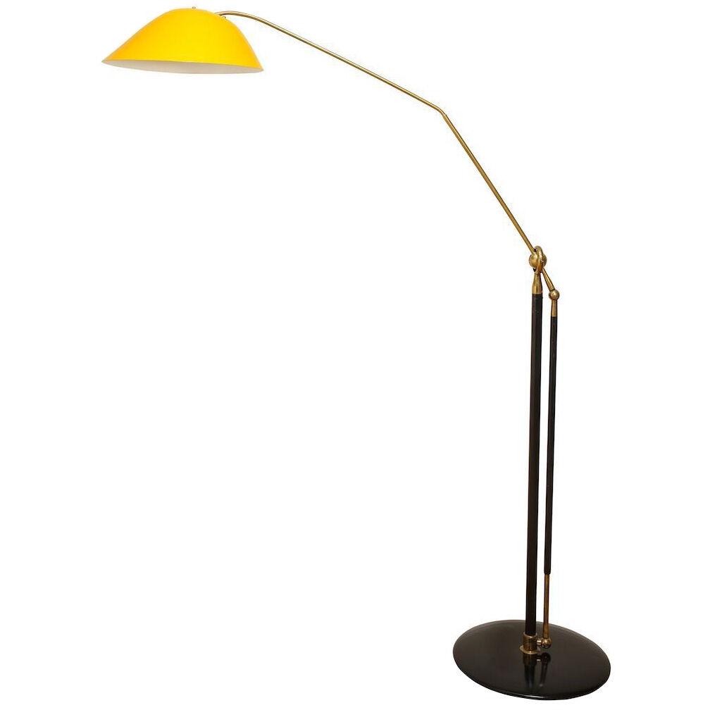 Rare Angelo Lelii Floor Lamp for Arredoluce